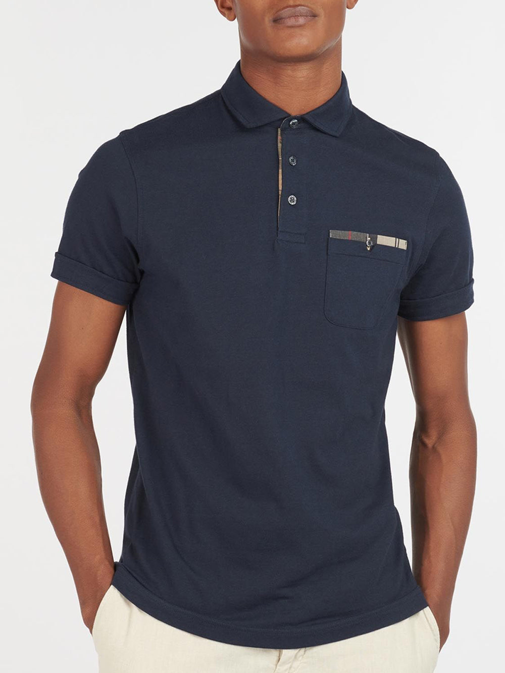 Polo Barbour da Uomo - Blu