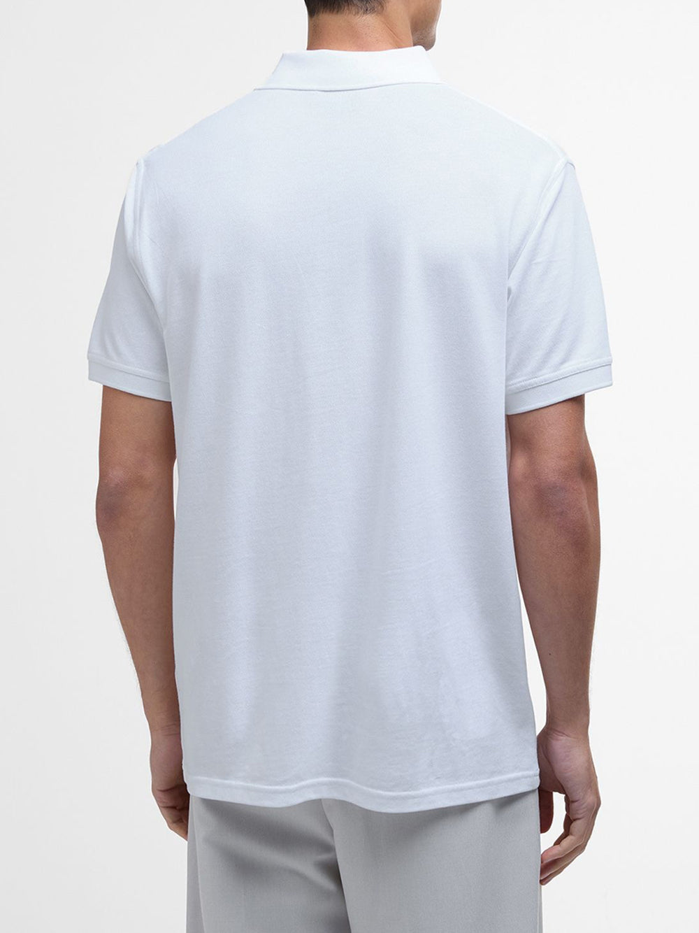 Polo Barbour da Uomo - Bianco