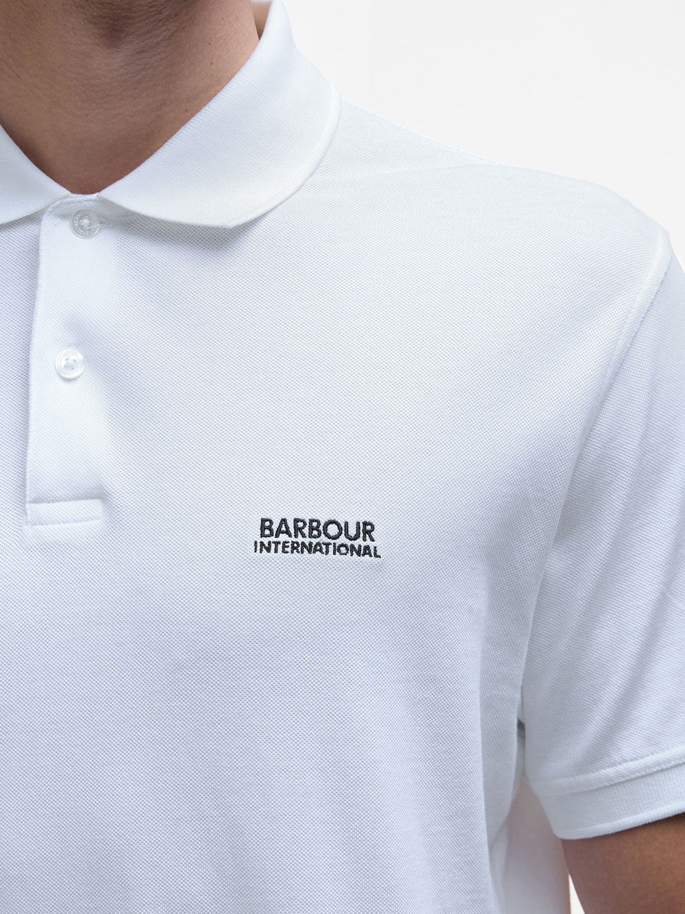Polo Barbour da Uomo - Bianco