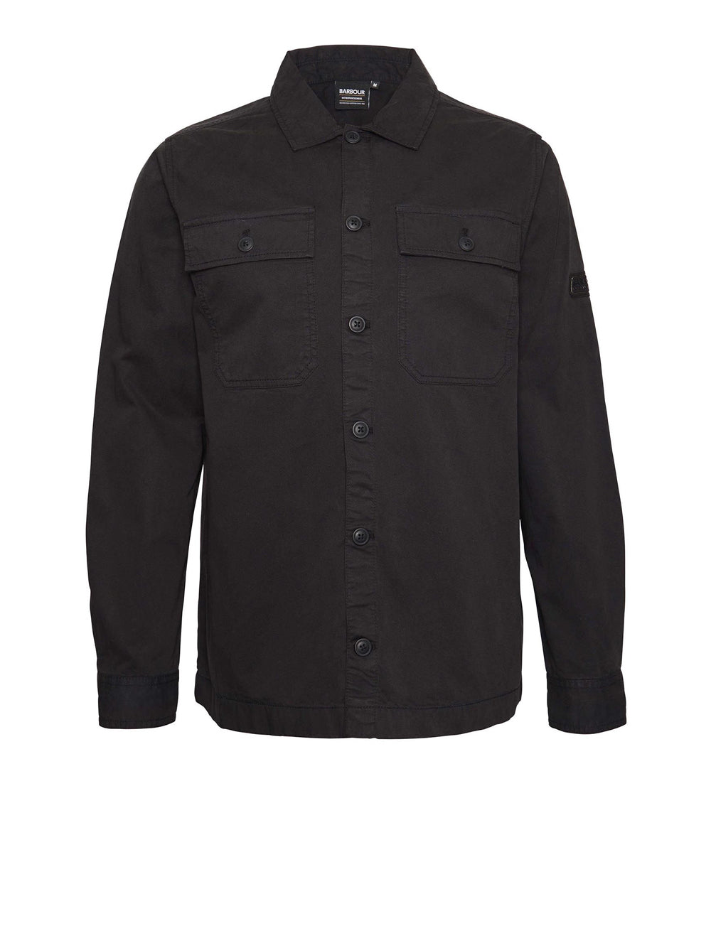 Camicia Casual Barbour da Uomo - Nero