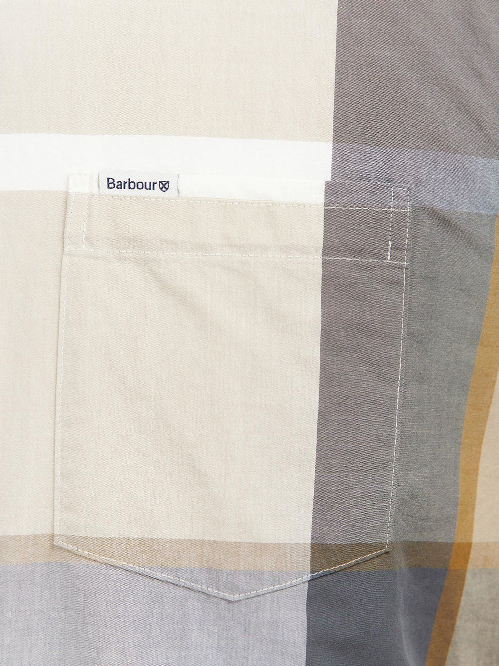 Camicia Casual Barbour da Uomo - Beige