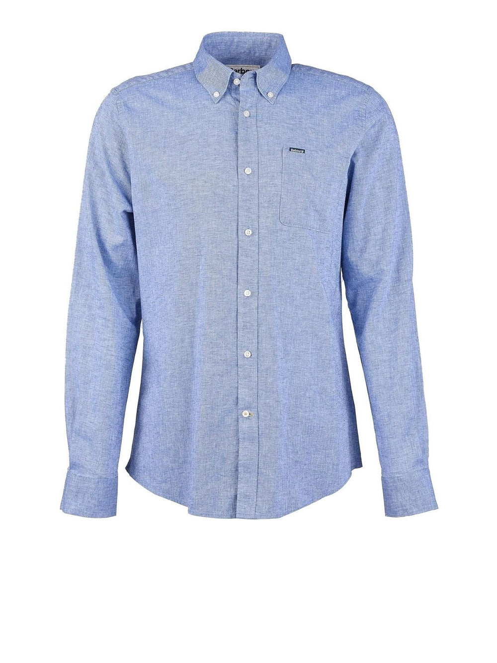 Camicia Casual Barbour da Uomo - Celeste