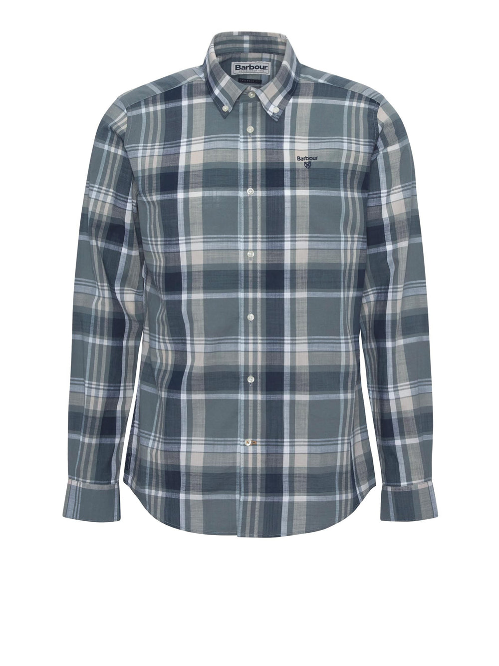 Camicia Casual Barbour da Uomo - Verde
