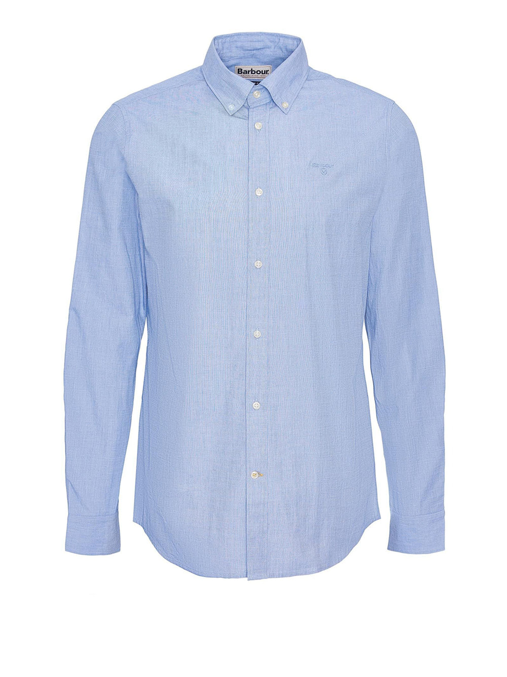 Camicia Classica Barbour da Uomo - Celeste
