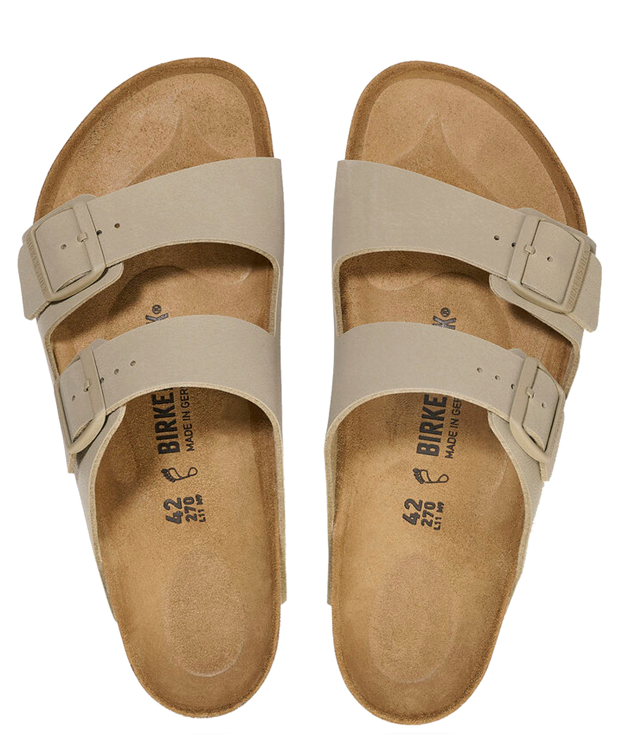 Birkenstock Ciabatta Unisex Mod. 1027697 ARIZONA Kaki Verde