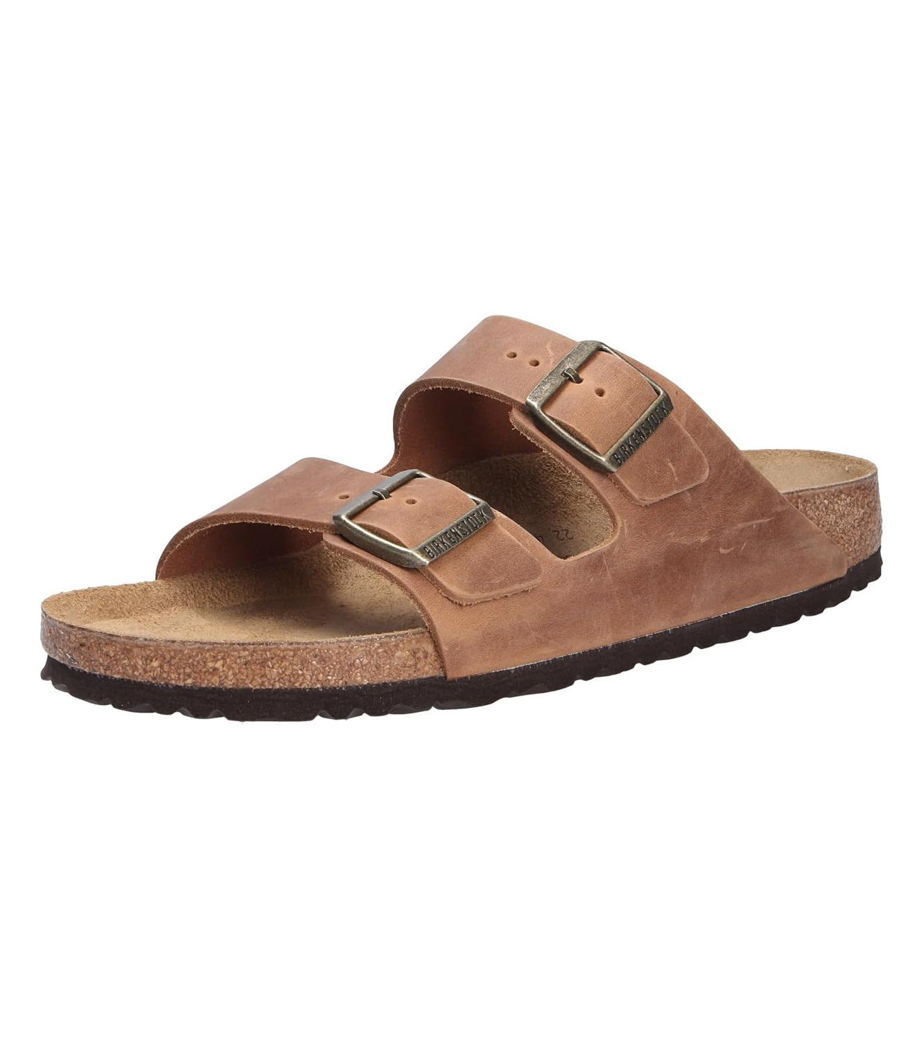 Birkenstock Ciabatta UNISEX Mod. 1028401 ARIZONA COGNAC Cognac Marrone