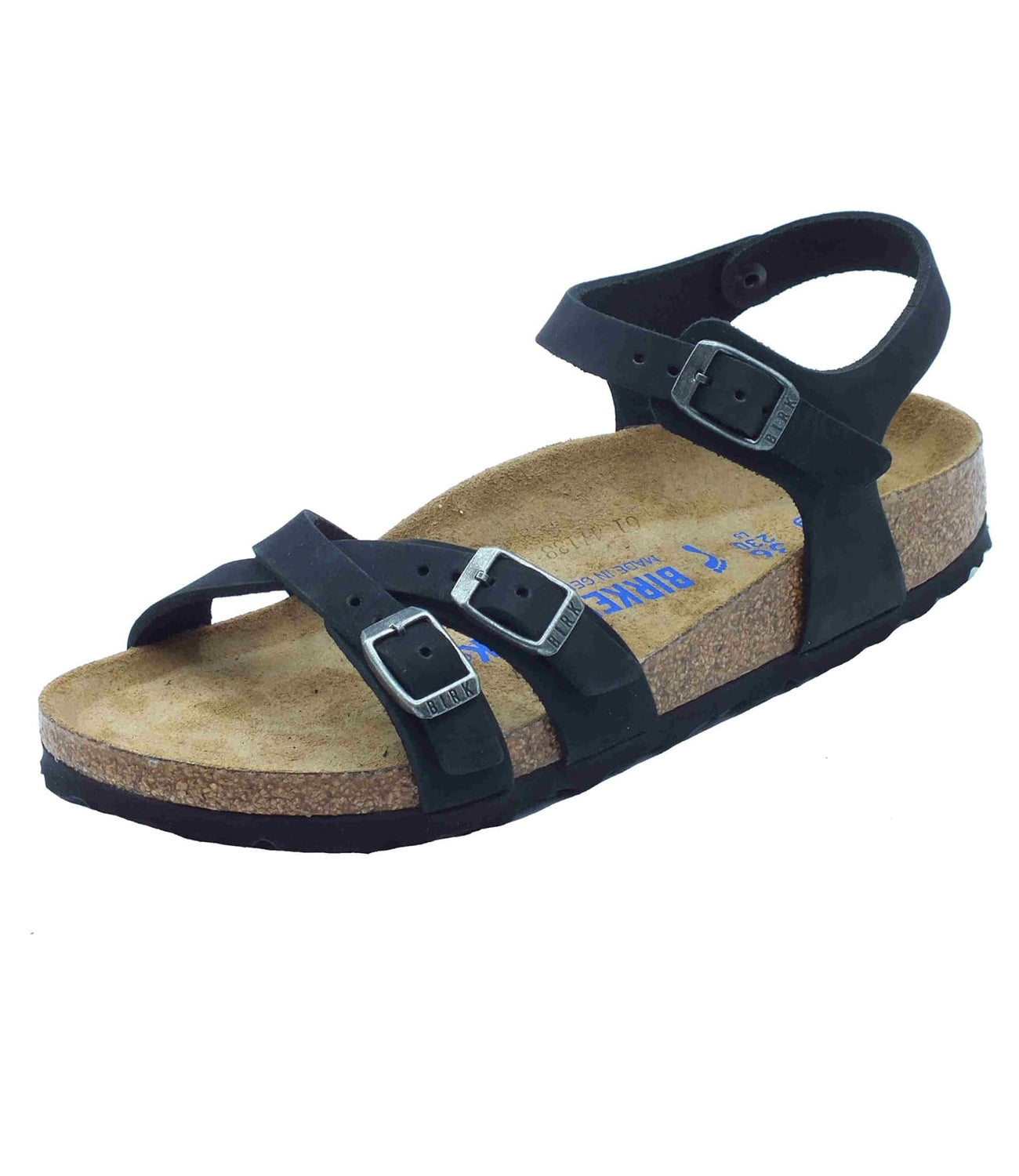 Birkenstock Sandali Donna Mod. 1029526 KUMBA Black Nero