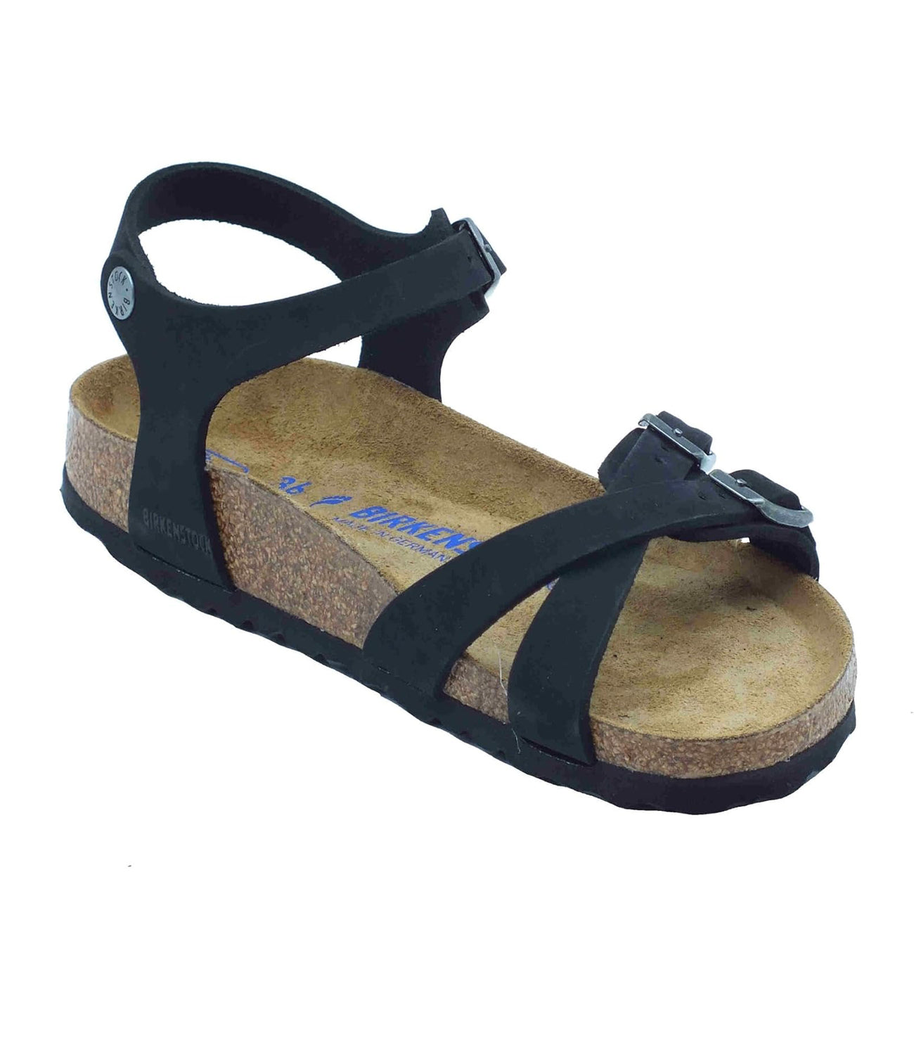 Birkenstock Sandali Donna Mod. 1029526 KUMBA Black Nero