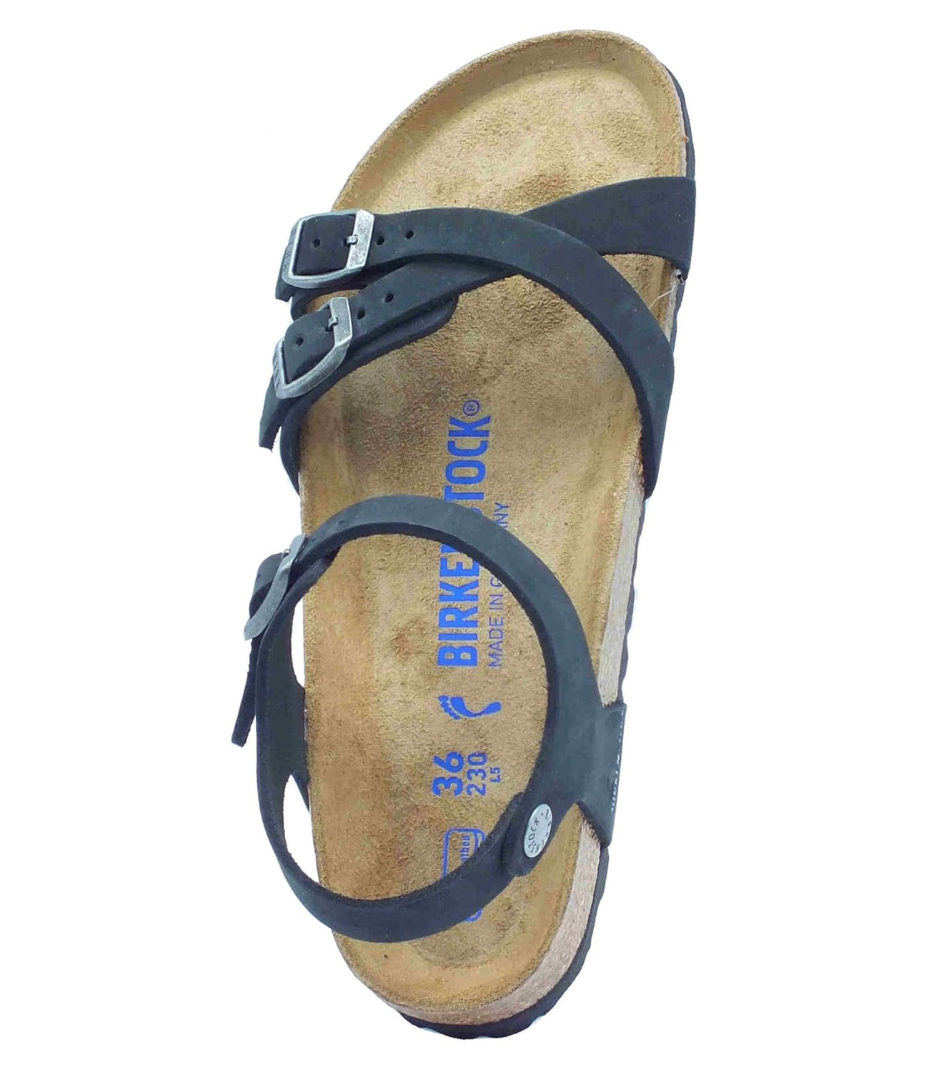 Birkenstock Sandali Donna Mod. 1029526 KUMBA Black Nero