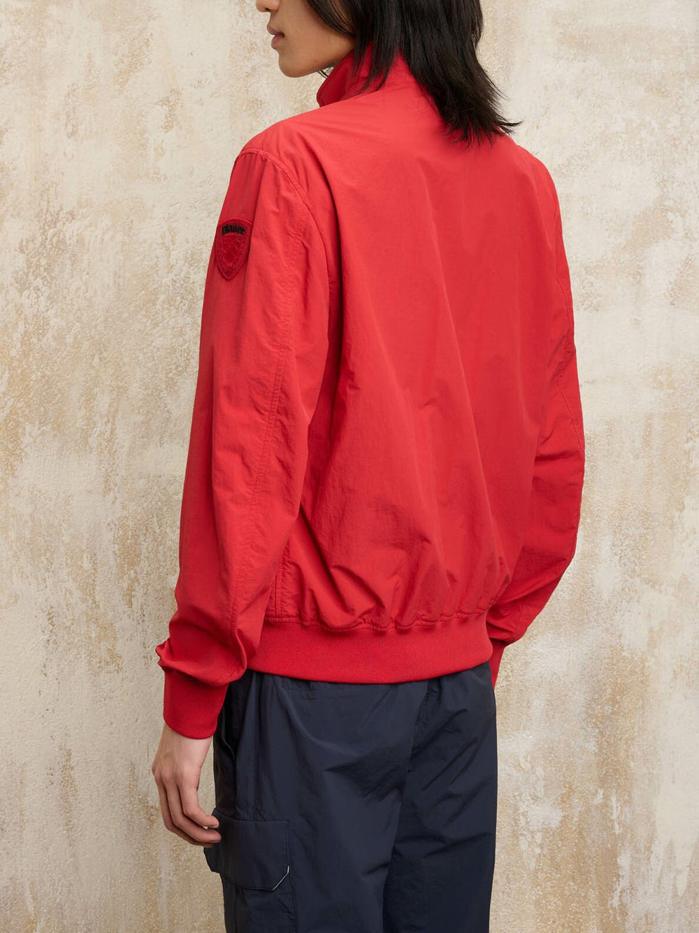 Giubbino Blauer Alwin da Uomo - Rosso
