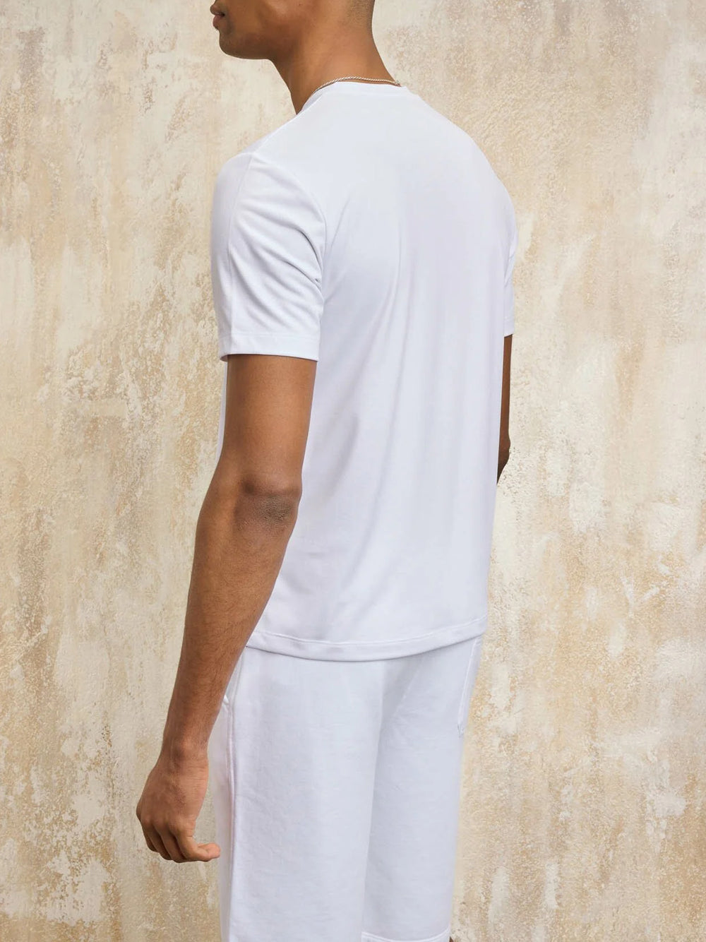 T-shirt Blauer Jan da Uomo - Bianco