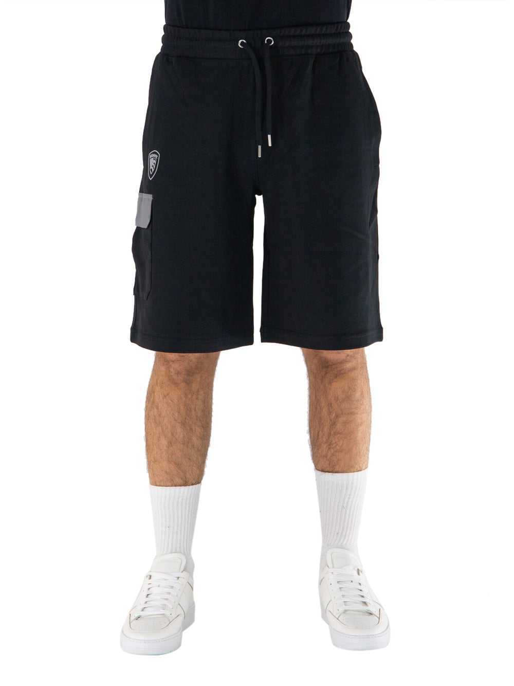 Bermuda Casual Blauer Pacific da Uomo - Nero