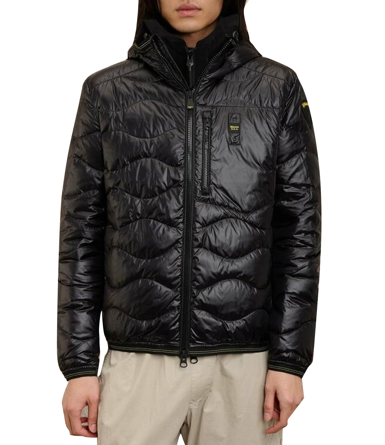 Blauer Giubbotto corto Uomo Mod. BLUC03012 6719 999 Nero