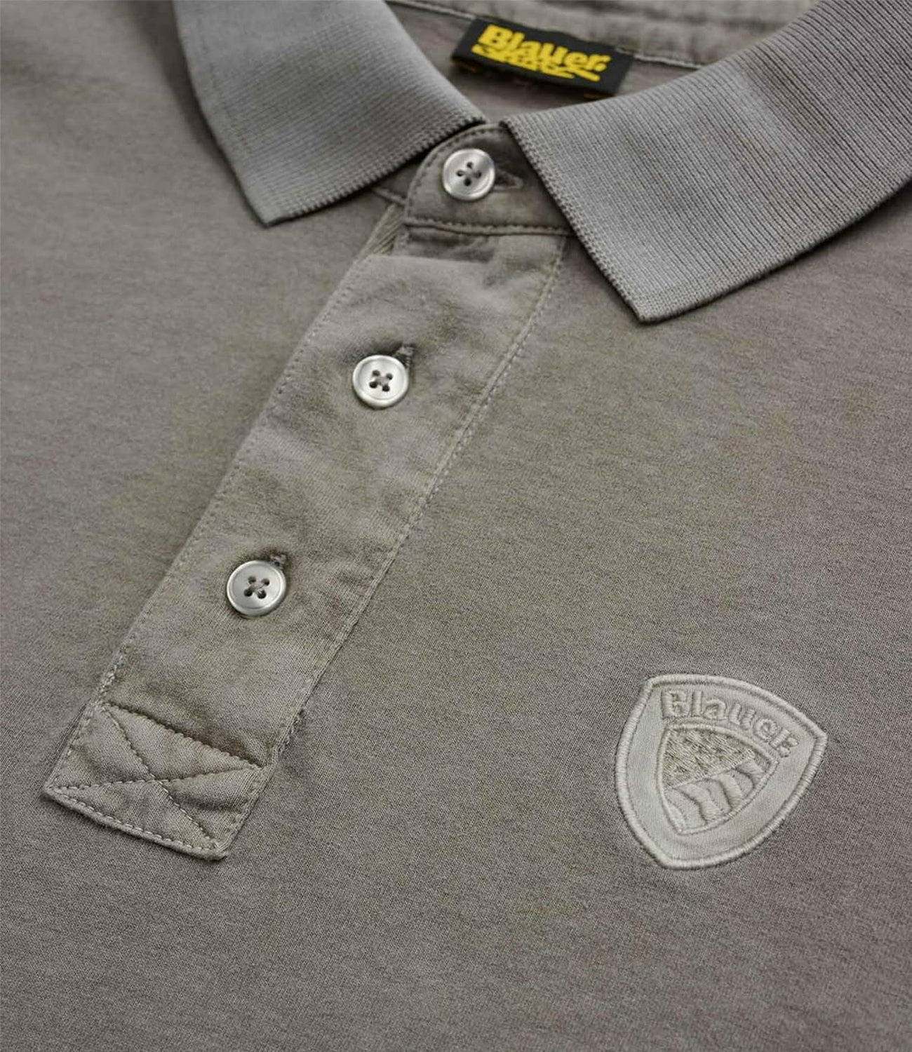 Blauer Polo M/C Uomo Mod. BLUT02346 7132 937 Grigio