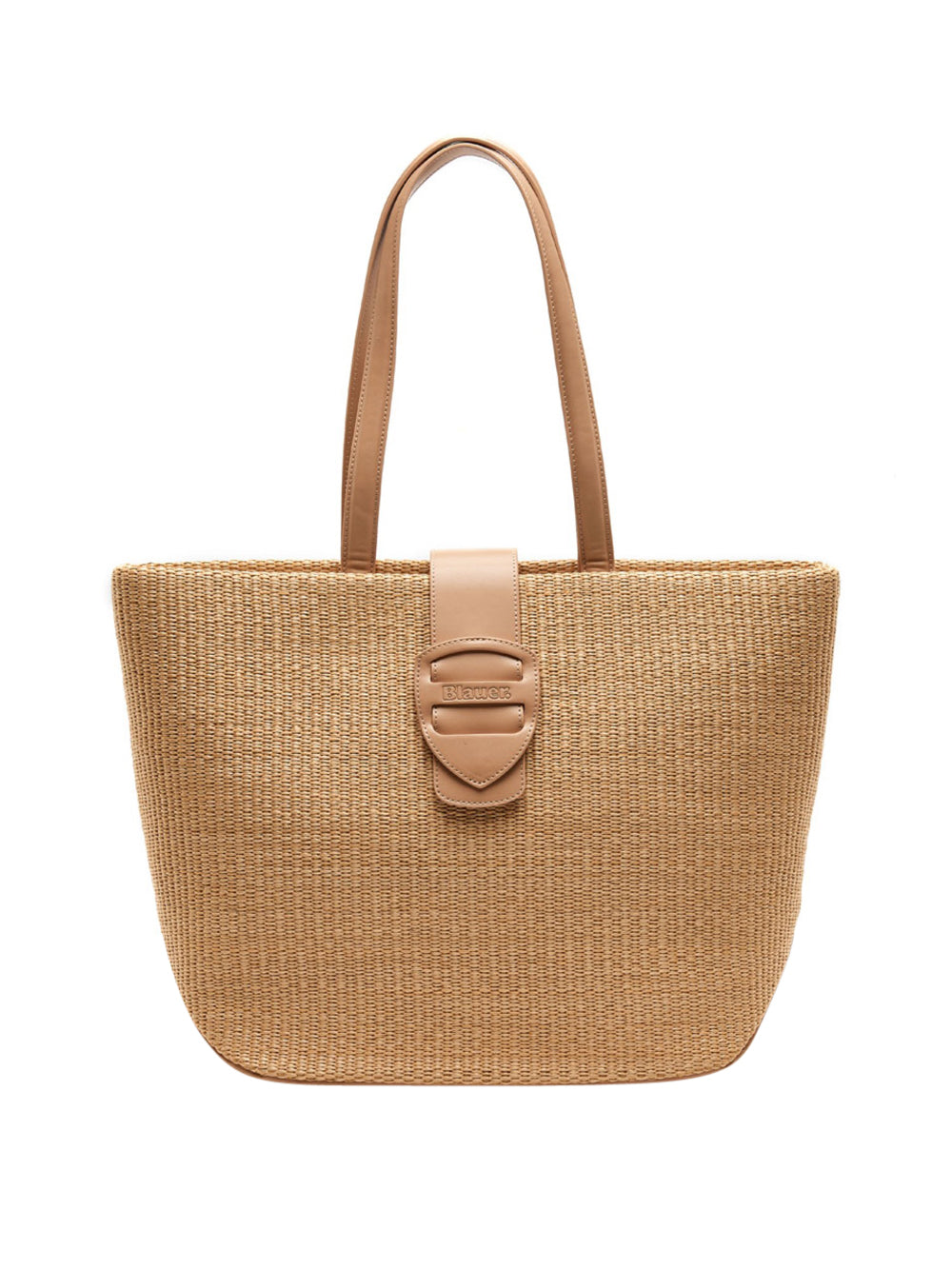 Borsa Shopper Ala01 Blauer da Donna - Beige