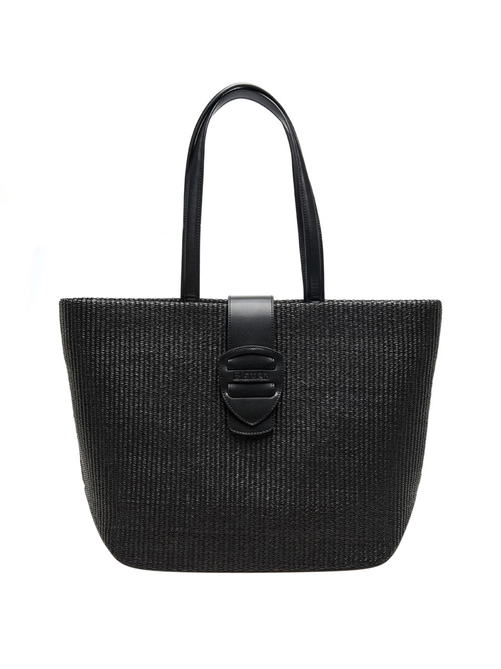 Borsa Shopper Ala01 Blauer da Donna - Nero