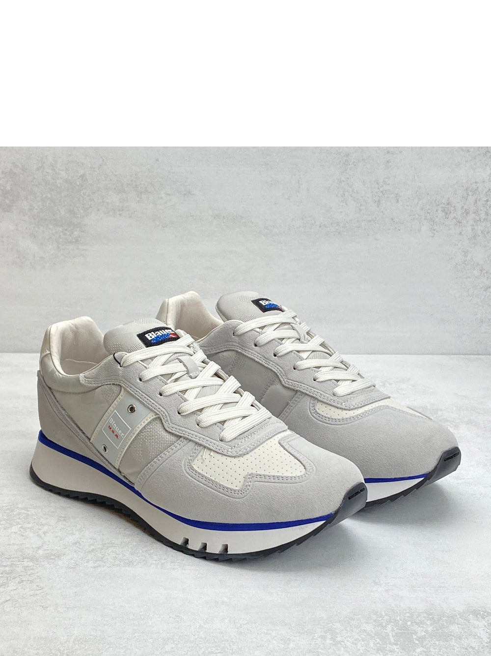 Sneakers Blauer Tokyo01 da Uomo - Grigio