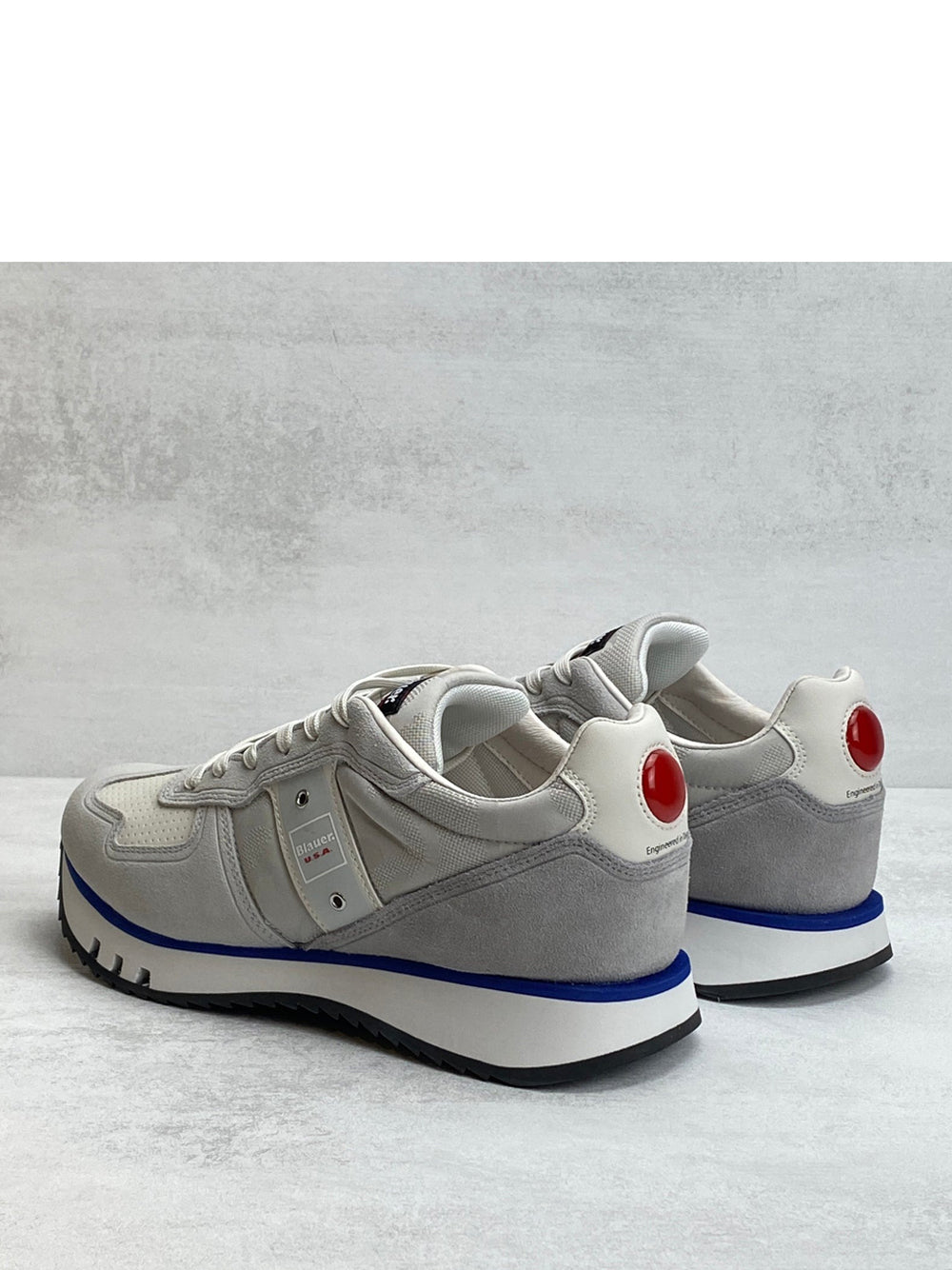 Sneakers Blauer Tokyo01 da Uomo - Grigio