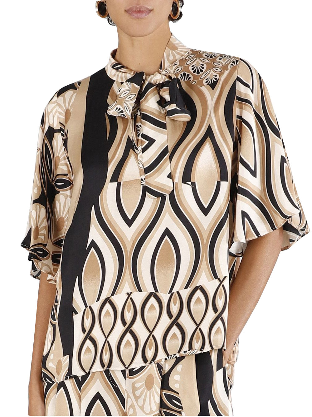 Blusa CafèNoir da Donna - Multicolore