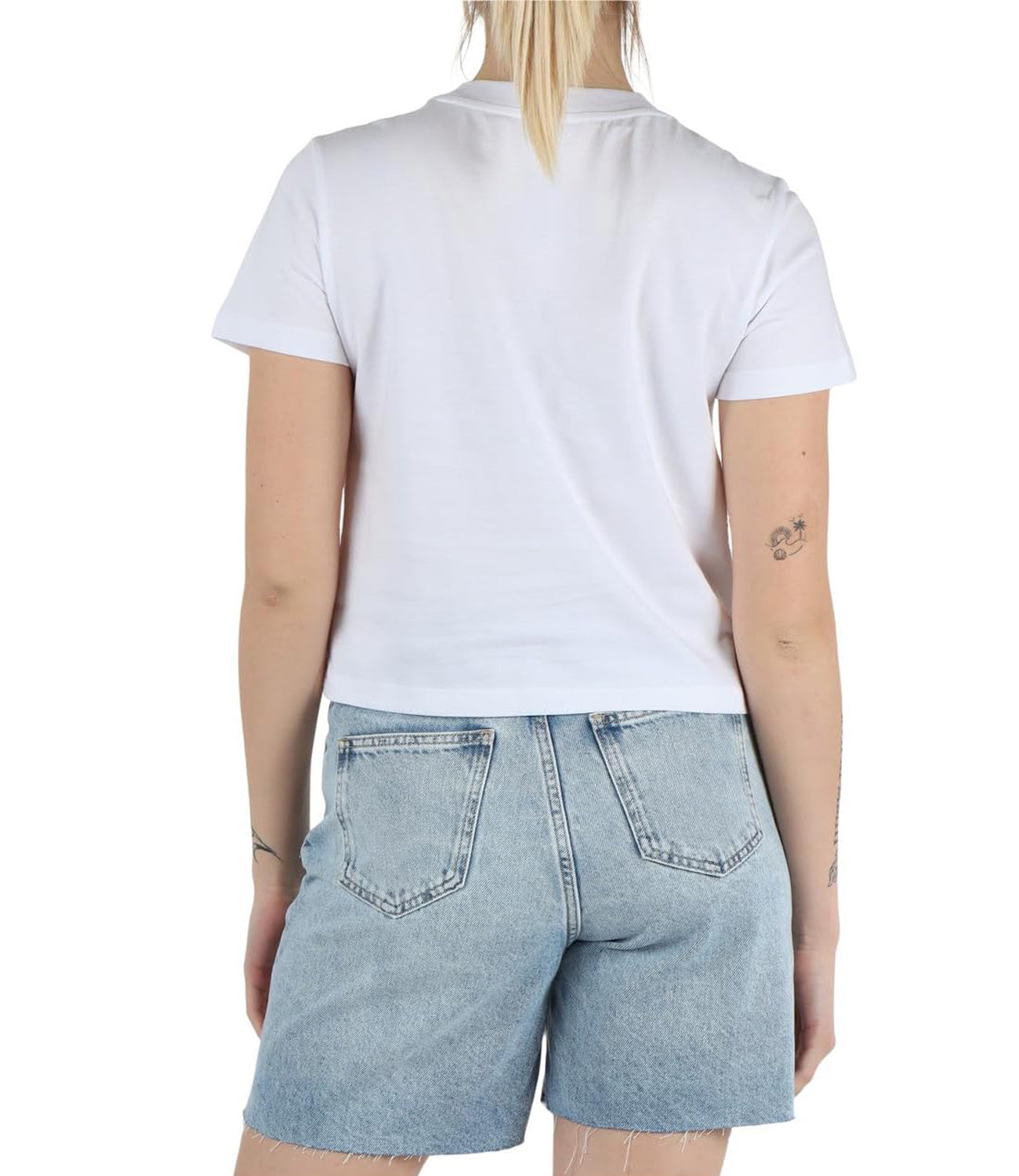 Calvin Klein Calvin Klein Jeans T-shirt Donna Mod. J20J223113 YAA Bianco