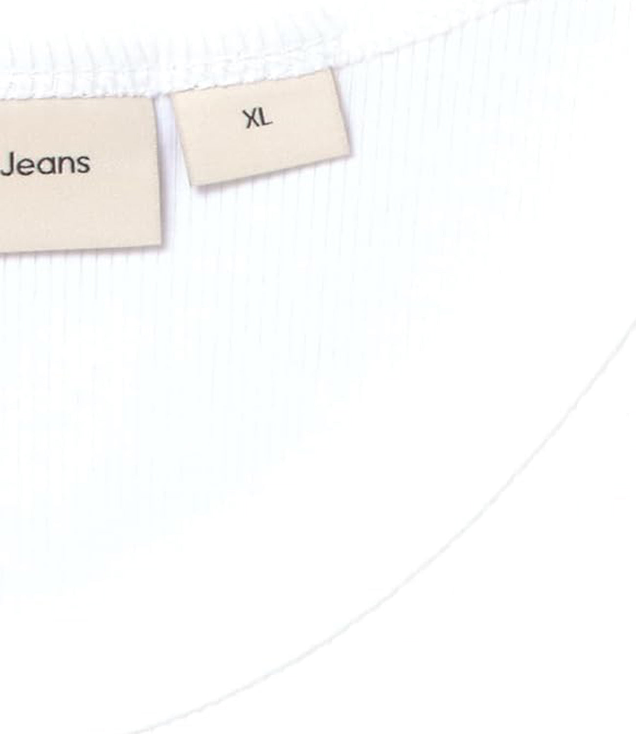 Calvin Klein Calvin Klein Jeans Canotta Donna Mod. J20J224762 YAF BIANCA Bianco