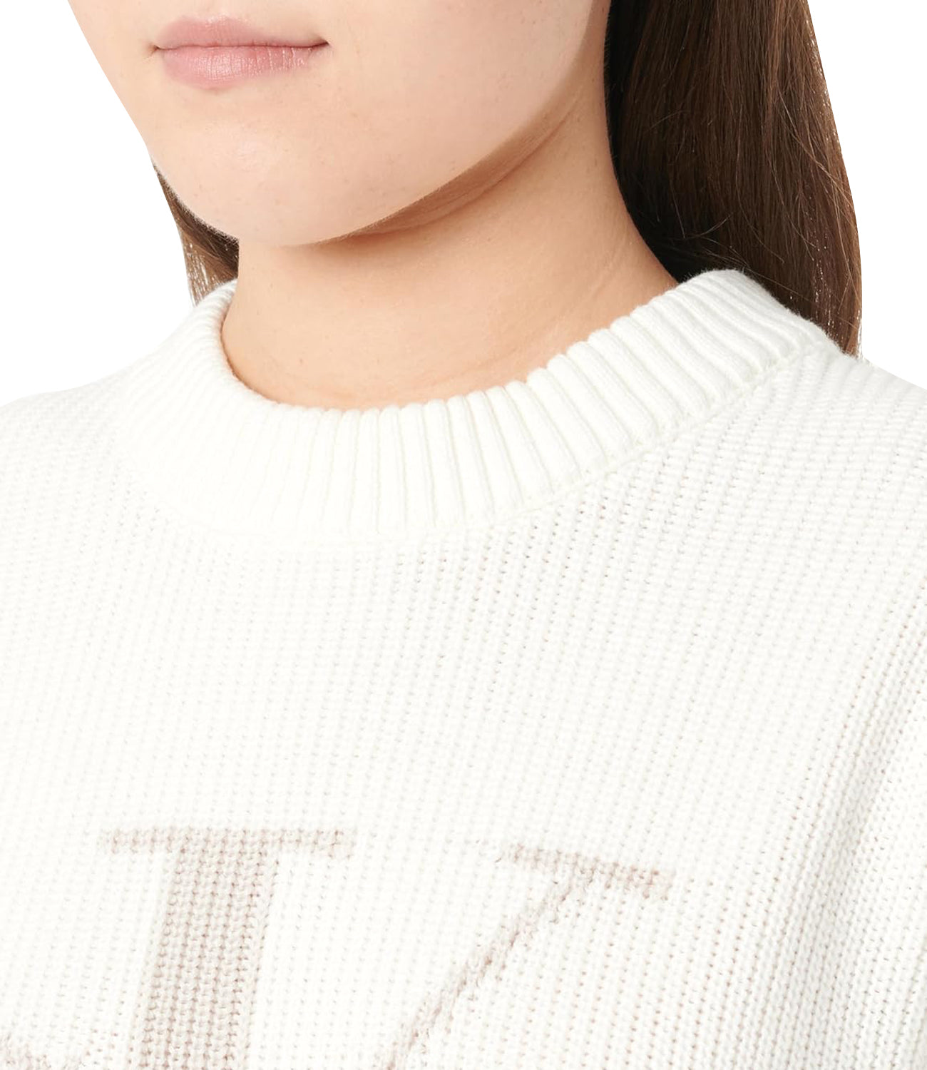 Calvin Klein Calvin Klein Jeans Maglia Donna Mod. J20J224799 YBI Panna Avorio