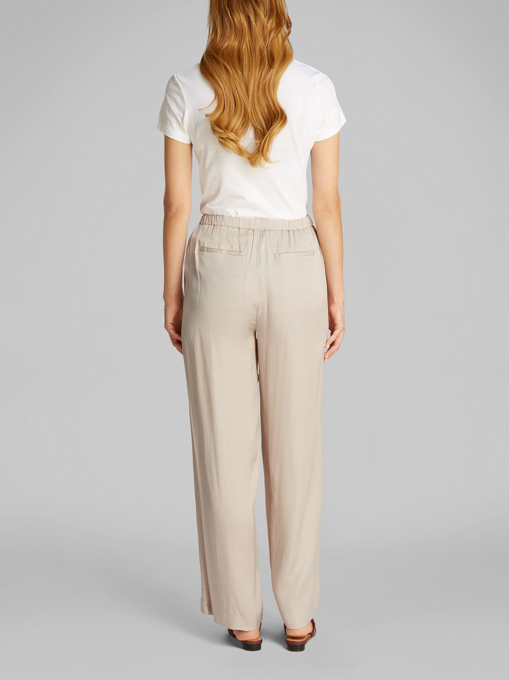 Calvin Klein Calvin Klein Jeans Pantalone Donna Mod. J20J224845 PDH Panna Avorio