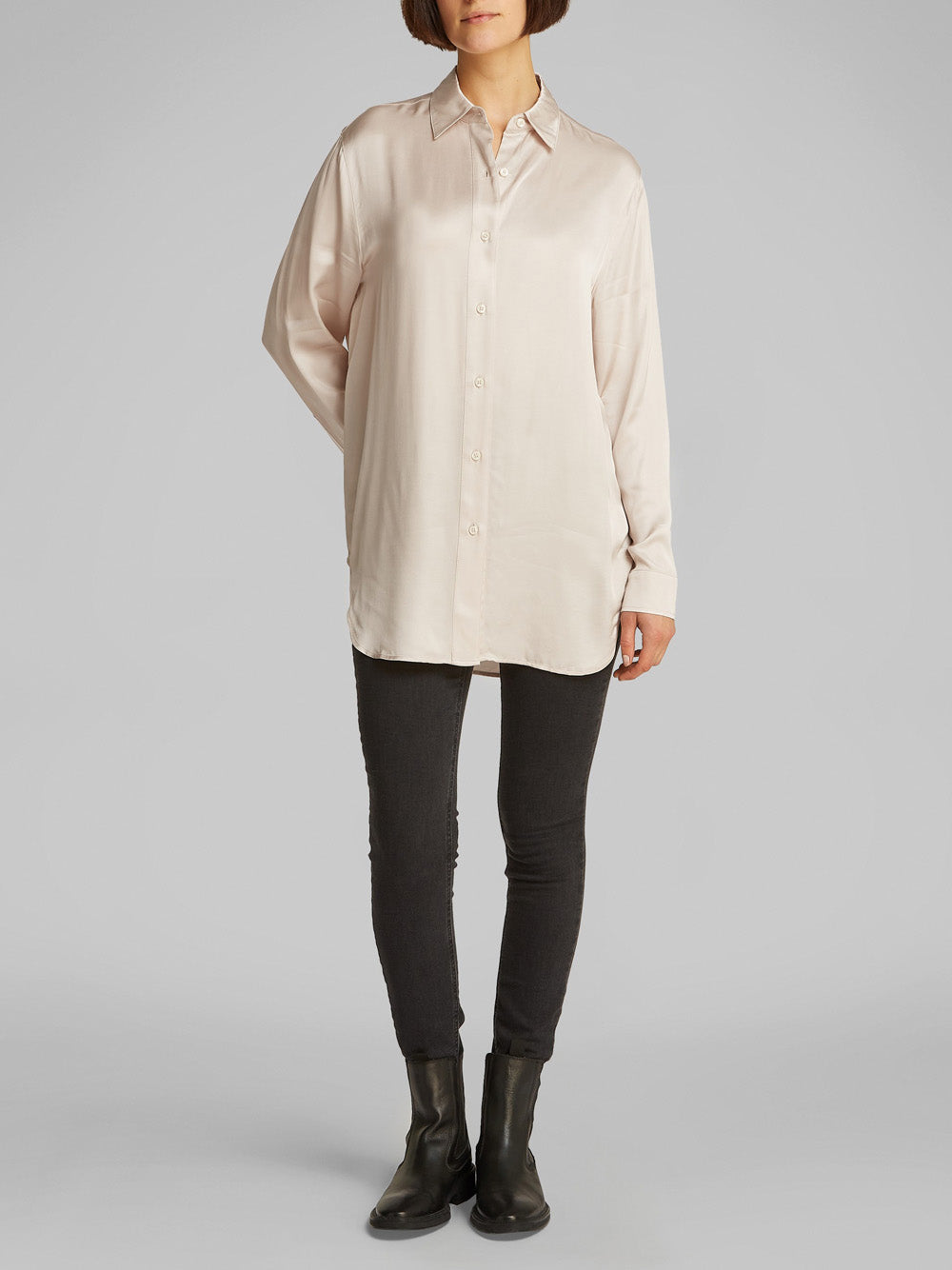 Calvin Klein Calvin Klein Jeans Camicia Manica Lunga Donna Mod. J20J224855 PDH Panna Avorio