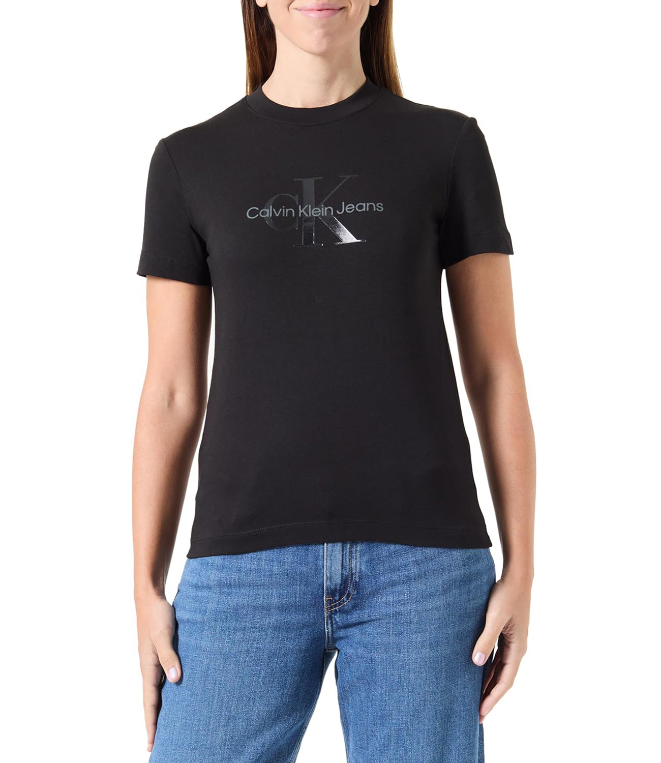 Calvin Klein Calvin Klein Jeans T-shirt Donna Mod. J20J224983 BEH Nero