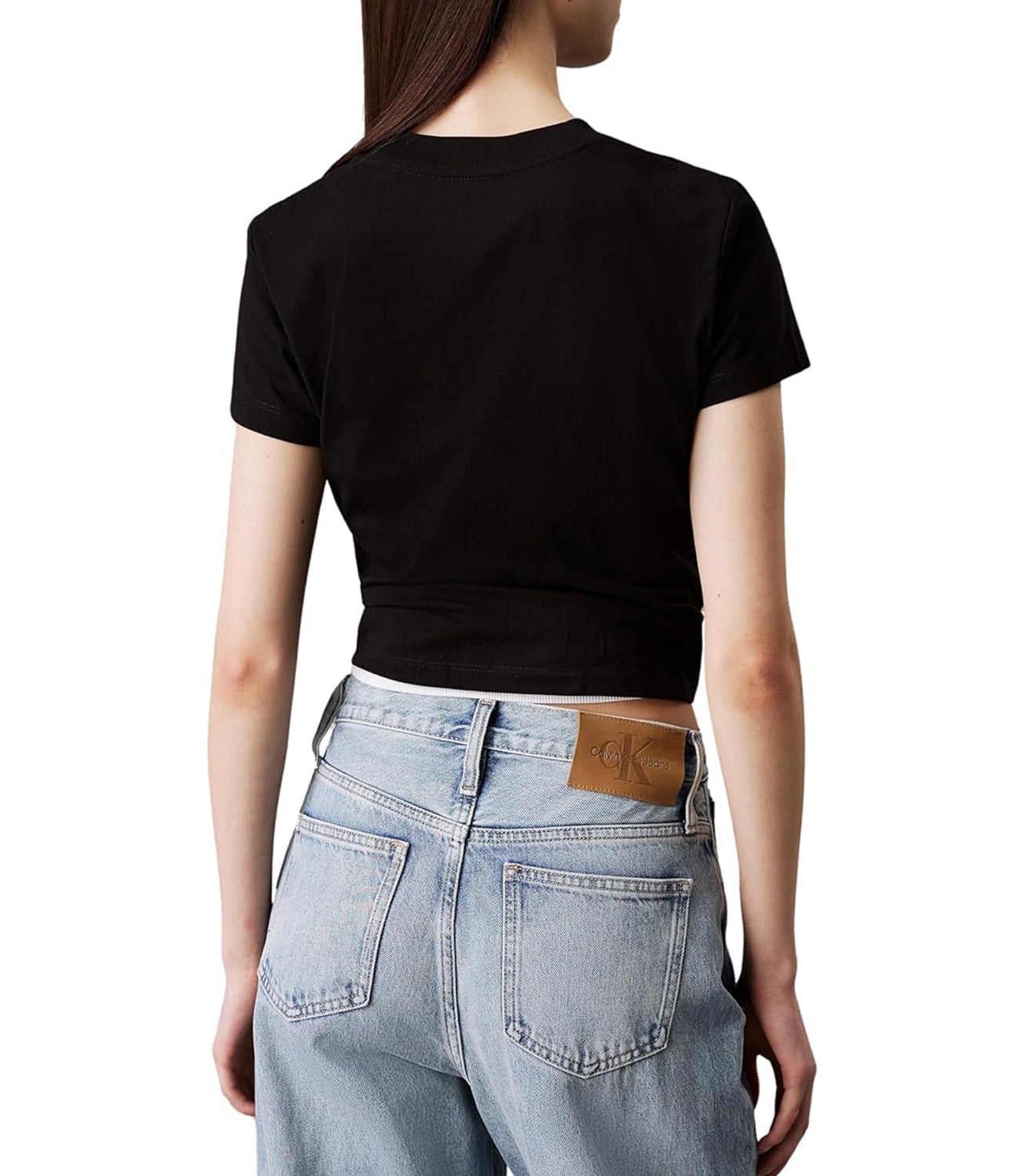 Calvin Klein Calvin Klein Jeans T-shirt Donna Mod. J20J224984 BEH Nero