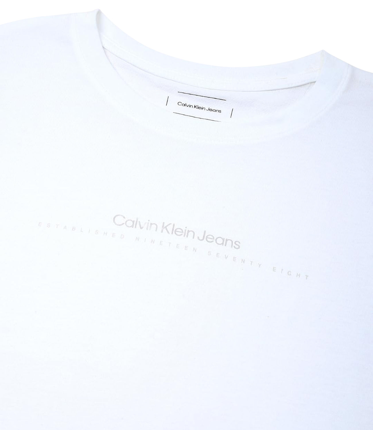 Calvin Klein Calvin Klein Jeans T-shirt Donna Mod. J20J224990 YAF Bianca Bianco