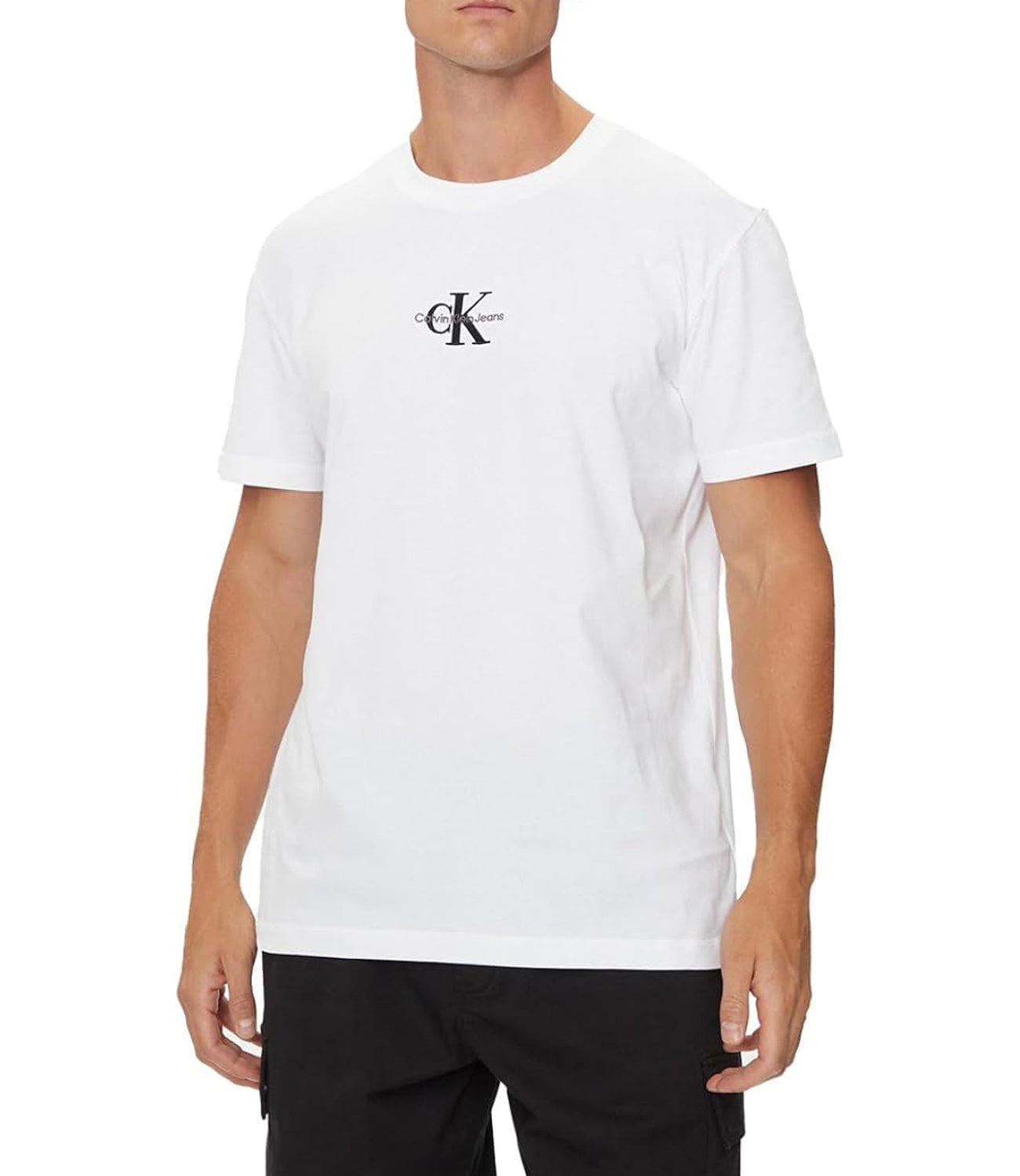 Calvin Klein Calvin Klein Jeans T-shirt Uomo Mod. J30J325649 YAF Bianco