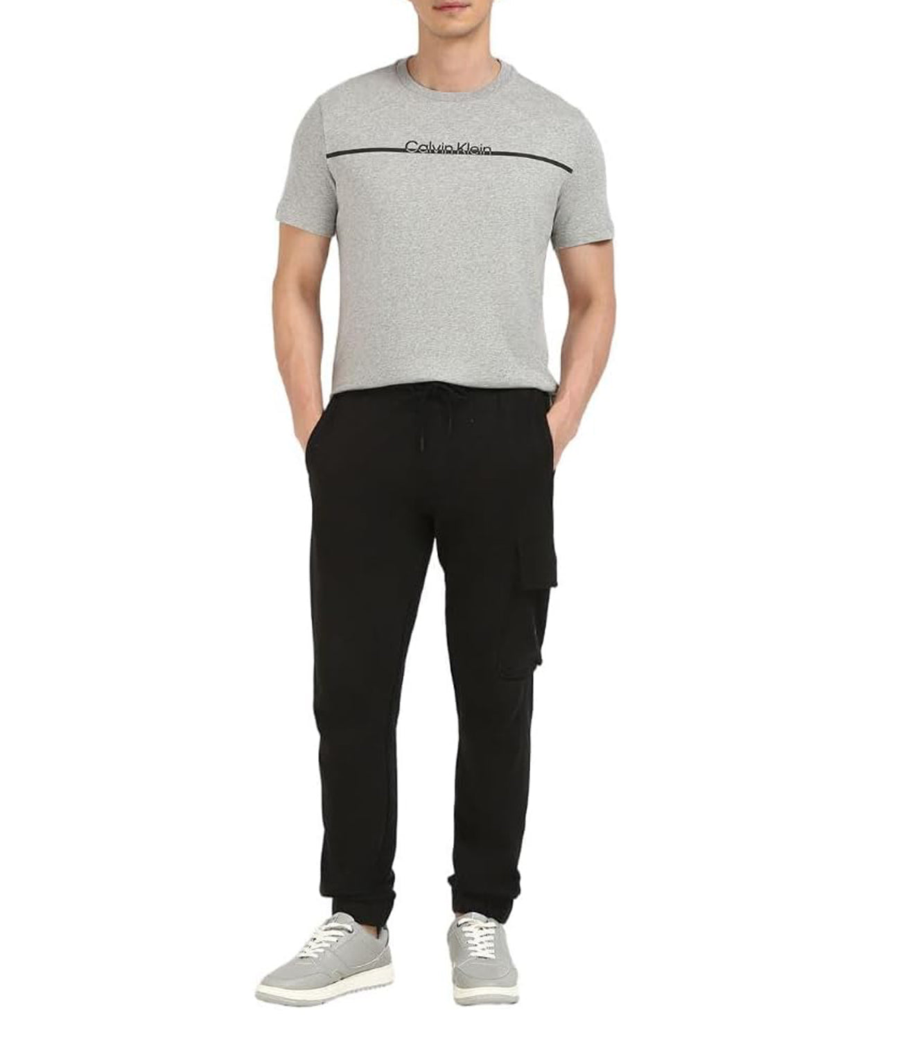 Calvin Klein Calvin Klein Jeans Pantalone joggers Uomo Mod. J30J326762 BEH Black Nero