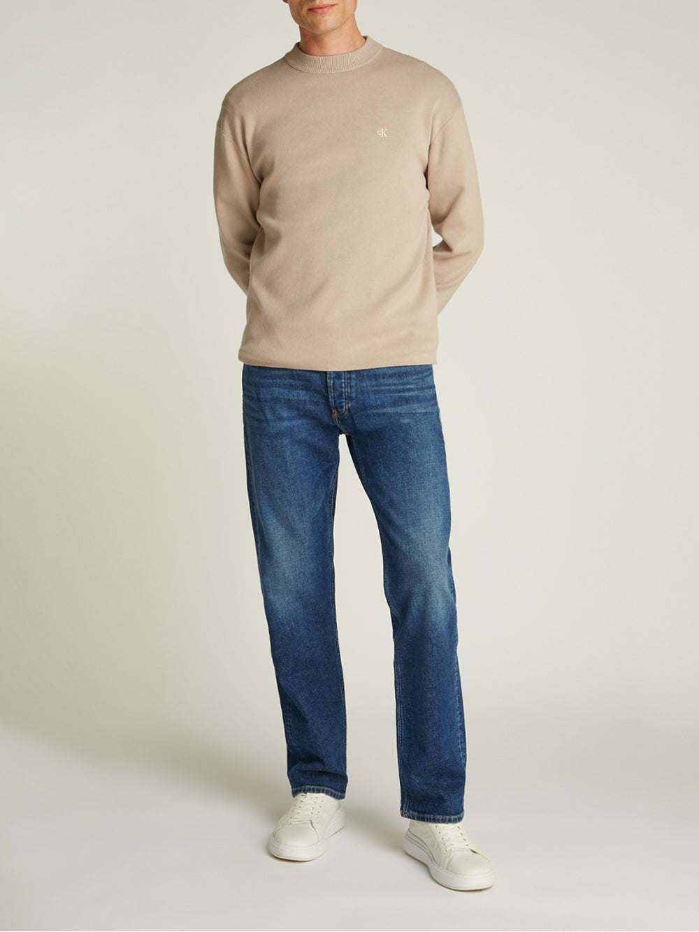 Calvin Klein Calvin Klein Jeans Jeans Uomo Mod. J30J327016 STANDAR STRAIGHT 1BJ DENIM Blu