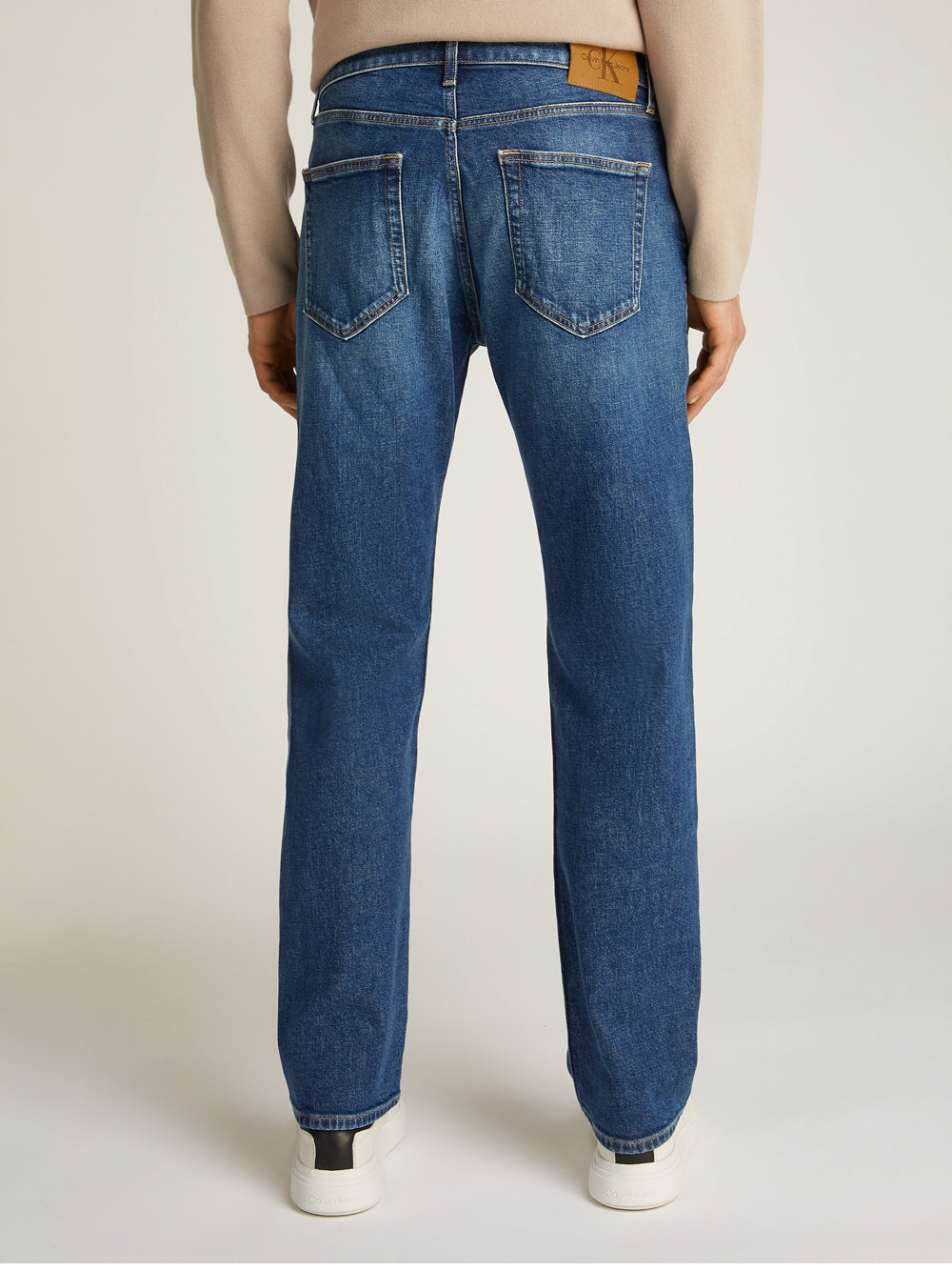 Calvin Klein Calvin Klein Jeans Jeans Uomo Mod. J30J327016 STANDAR STRAIGHT 1BJ DENIM Blu