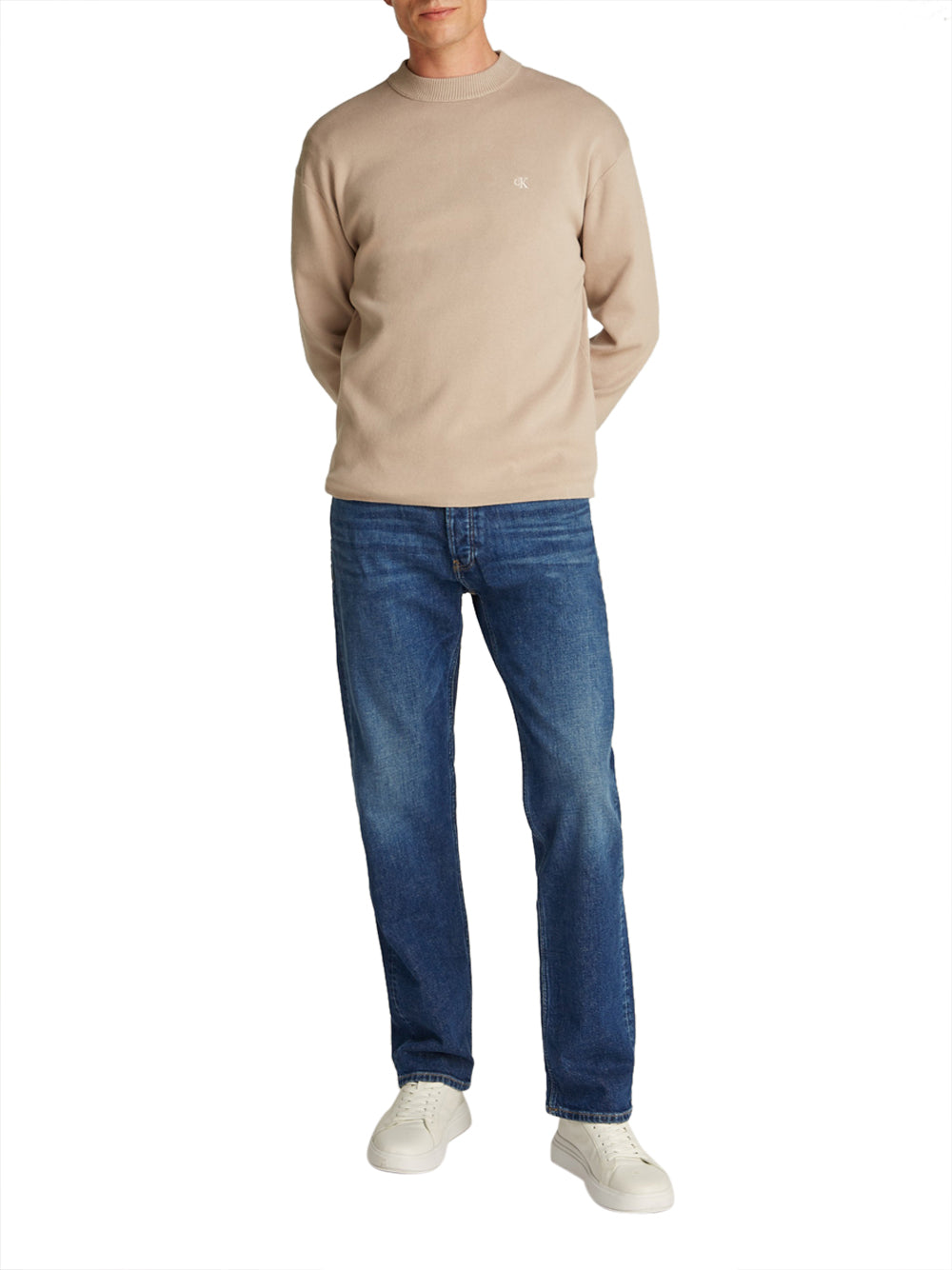 Calvin Klein Calvin Klein Jeans Jeans Uomo Mod. J30J327016 STANDAR STRAIGHT 1BJ DENIM Blu