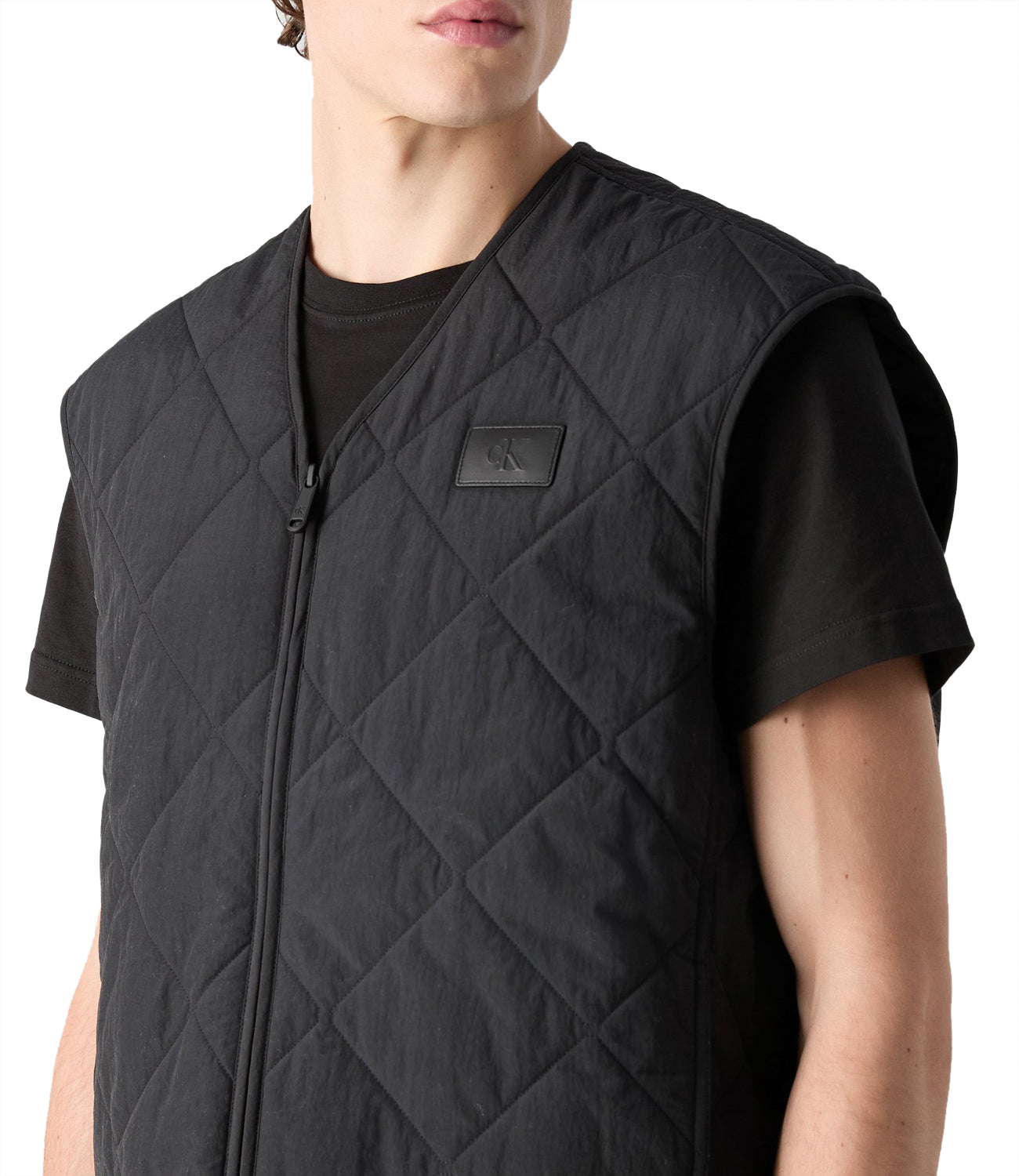Calvin Klein Calvin Klein Jeans Smanicato Uomo Mod. J30J327033 BEH Black Nero