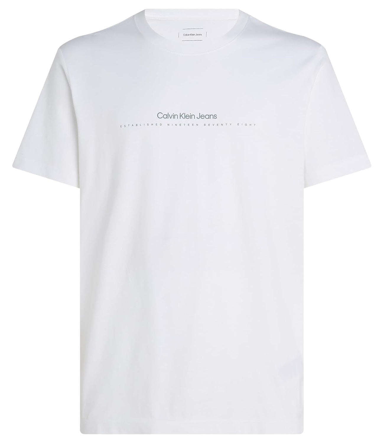 Calvin Klein Calvin Klein Jeans T-shirt Uomo Mod. J30J327075 YAF WHITE Bianco