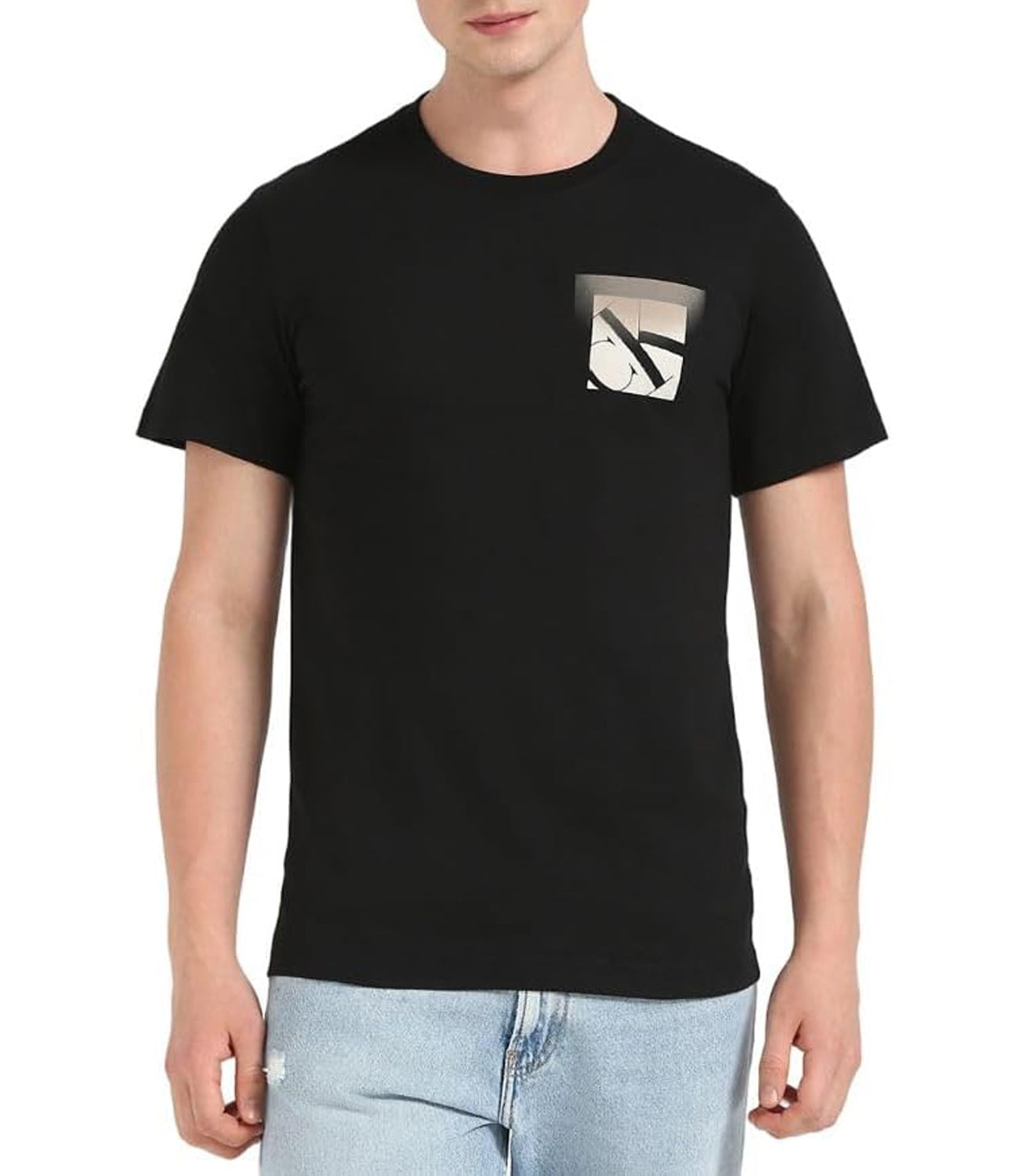 Calvin Klein Calvin Klein Jeans T-shirt Uomo Mod. J30J327092 BEH Black Nero