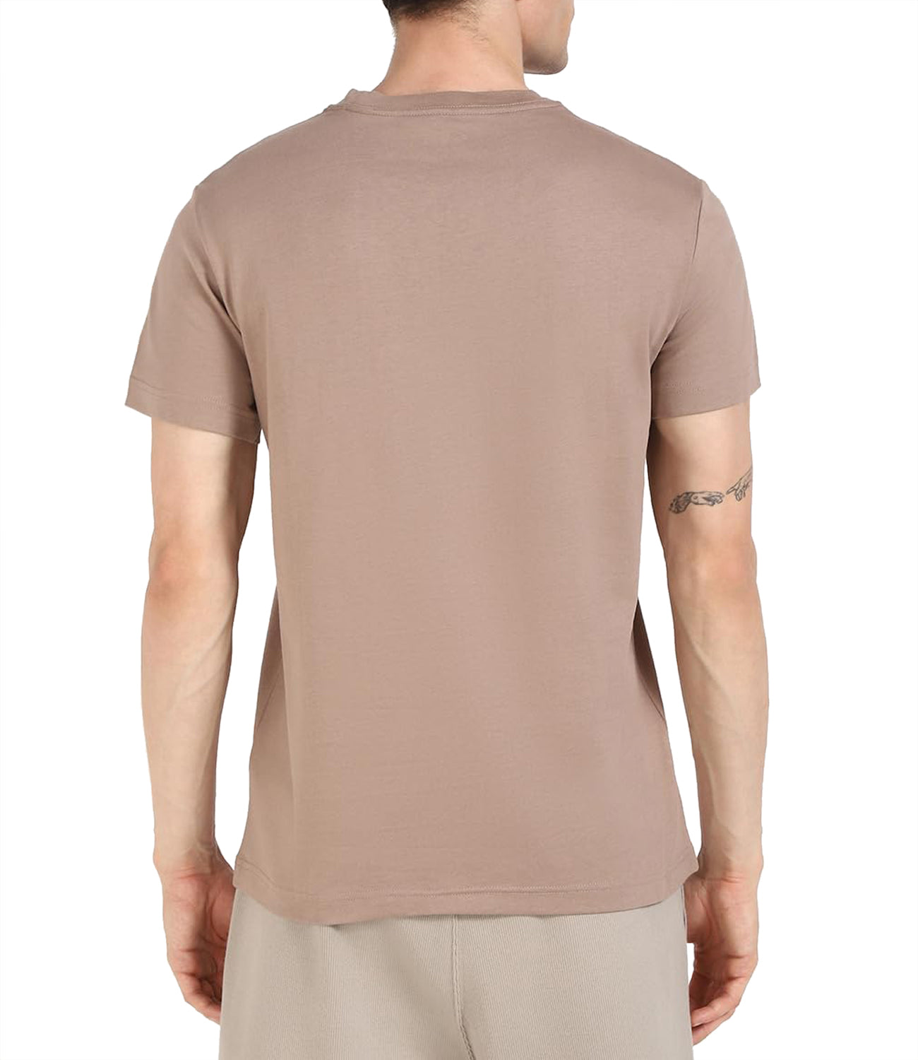 Calvin Klein Calvin Klein Jeans T-shirt Uomo Mod. J30J327092 PFW Taupe Marrone
