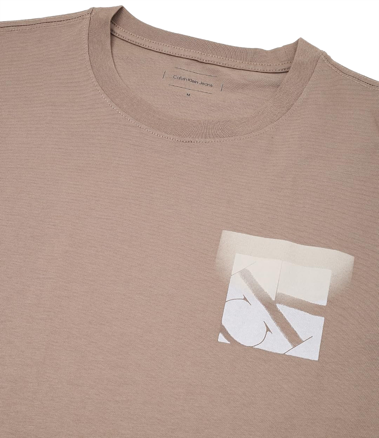 Calvin Klein Calvin Klein Jeans T-shirt Uomo Mod. J30J327092 PFW Taupe Marrone