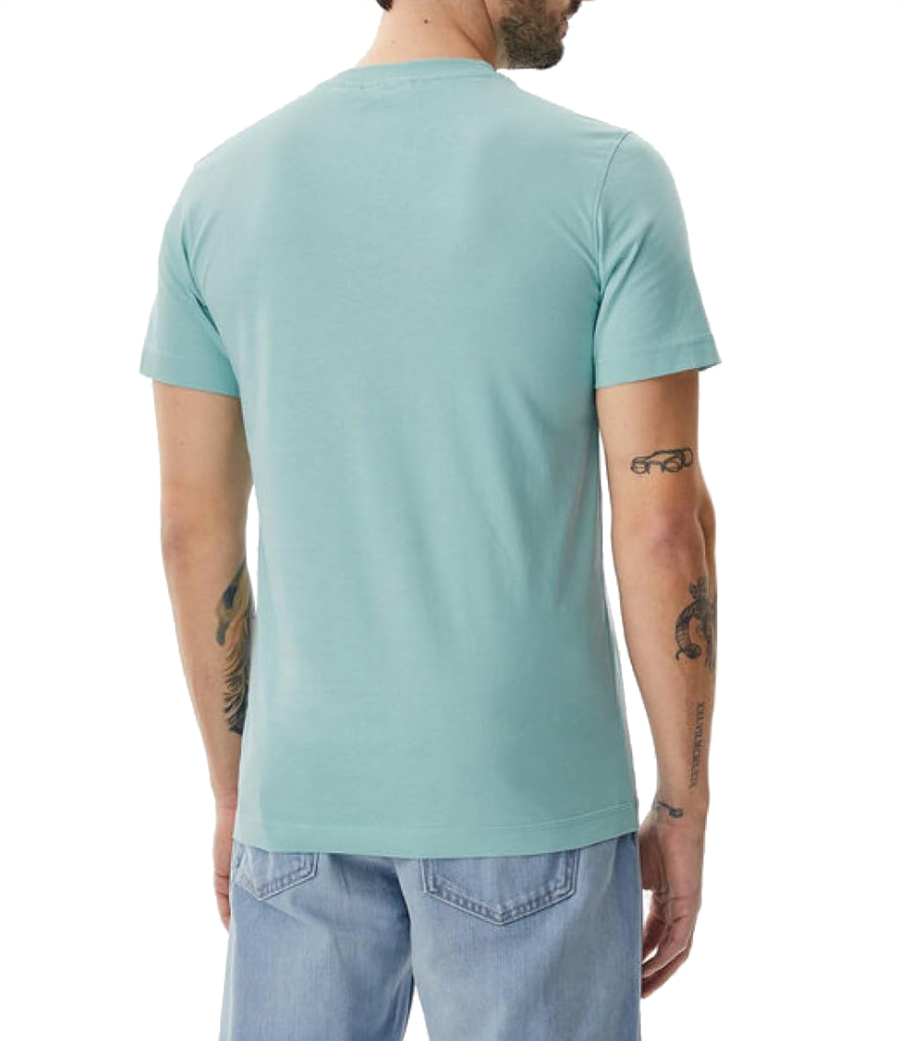 Calvin Klein Calvin Klein Jeans T-shirt Uomo Mod. J30J327100 MR5 Acqua Verde