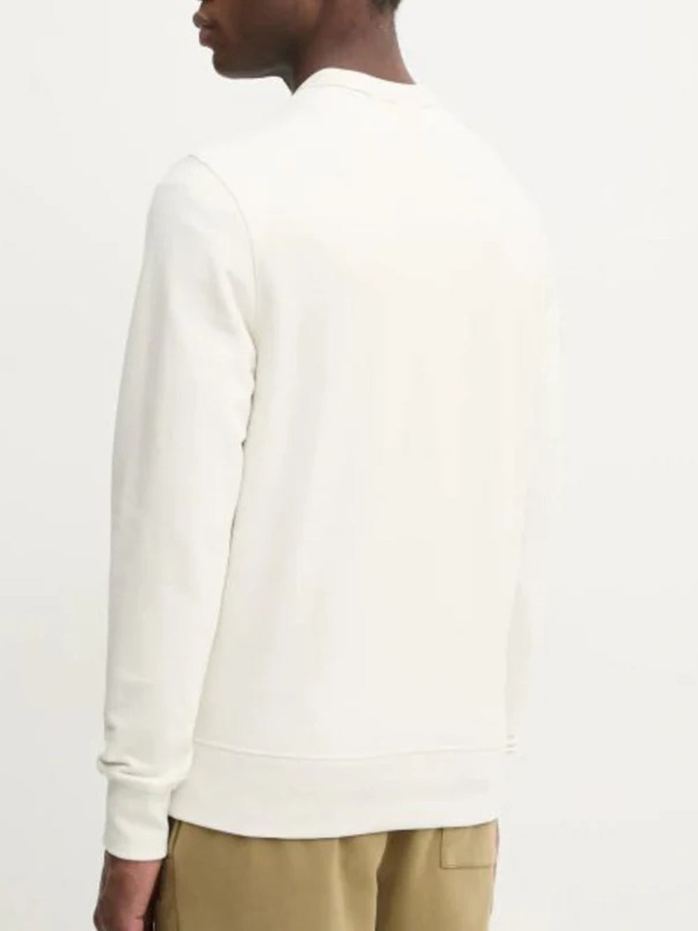 Calvin Klein Calvin Klein Jeans Felpa Girocollo Uomo Mod. J30J327115 YBY WHITE Bianco