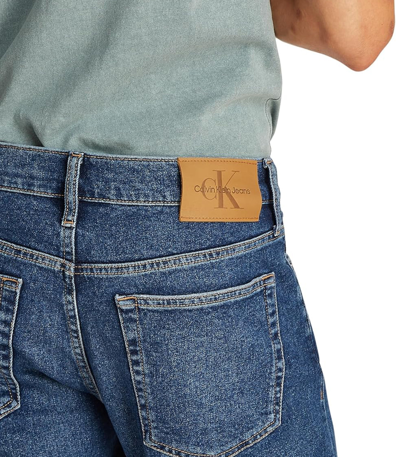 Calvin Klein Calvin Klein Jeans Bermuda Uomo Mod. J30J327184 1BJ Denim Blu