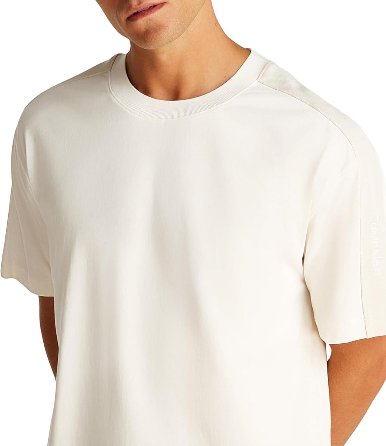 Calvin Klein Calvin Klein Jeans T-shirt Uomo Mod. J30J327237 YAS Bianco