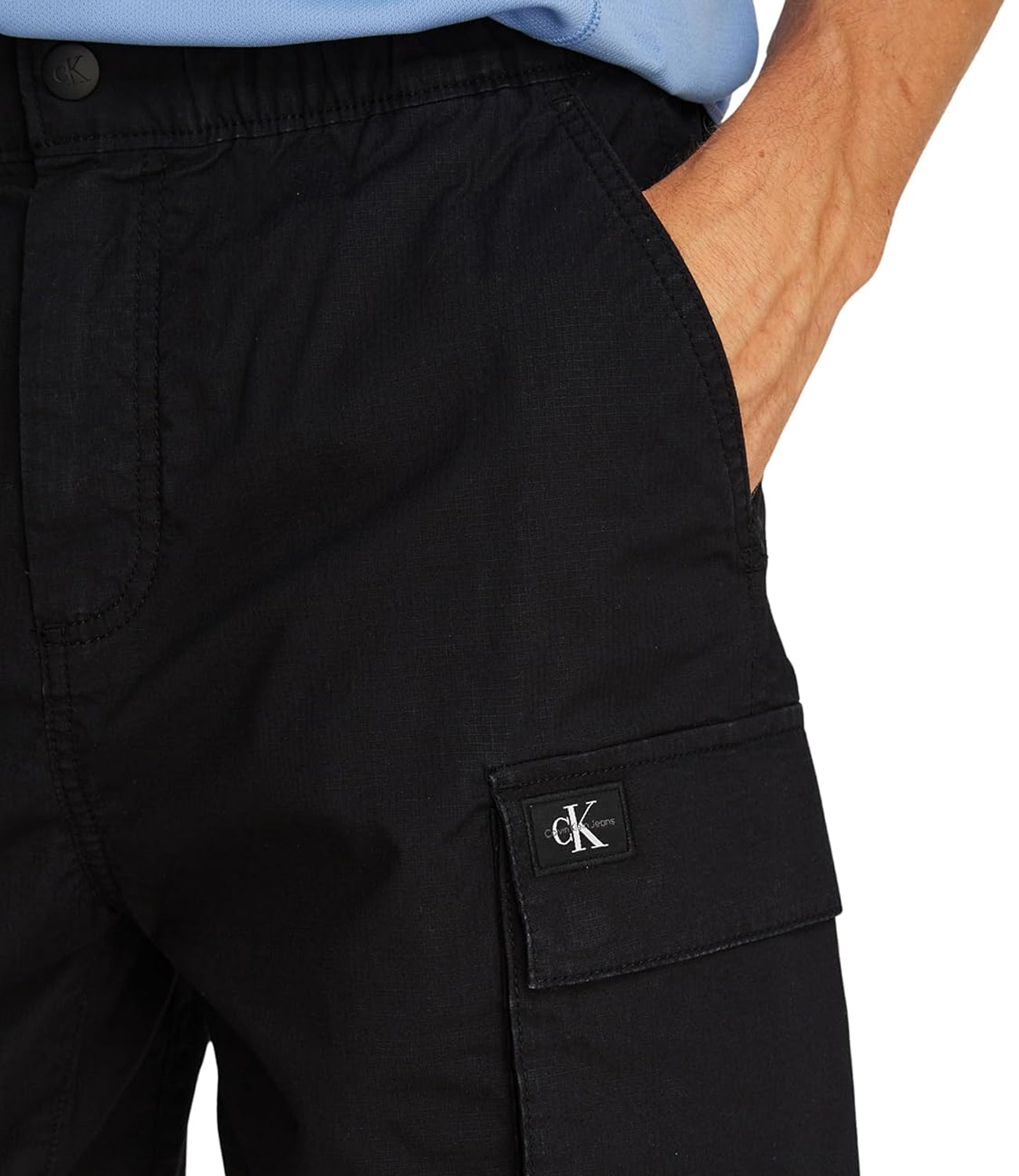 Calvin Klein Calvin Klein Jeans Bermuda Uomo Mod. J30J327376 BEH Nero