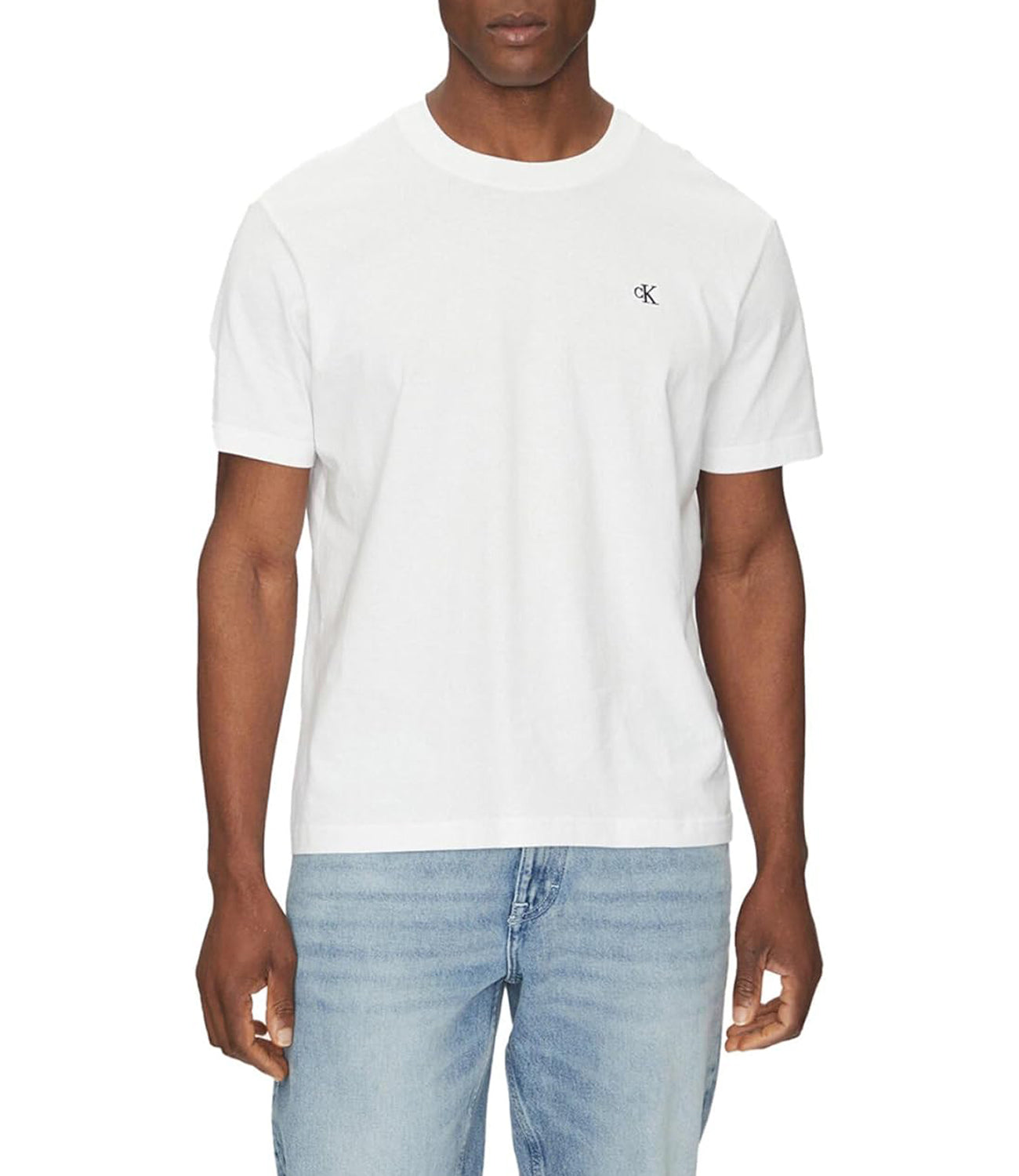 Calvin Klein Calvin Klein Jeans T-shirt Uomo Mod. J30J327473 YAF Bianco