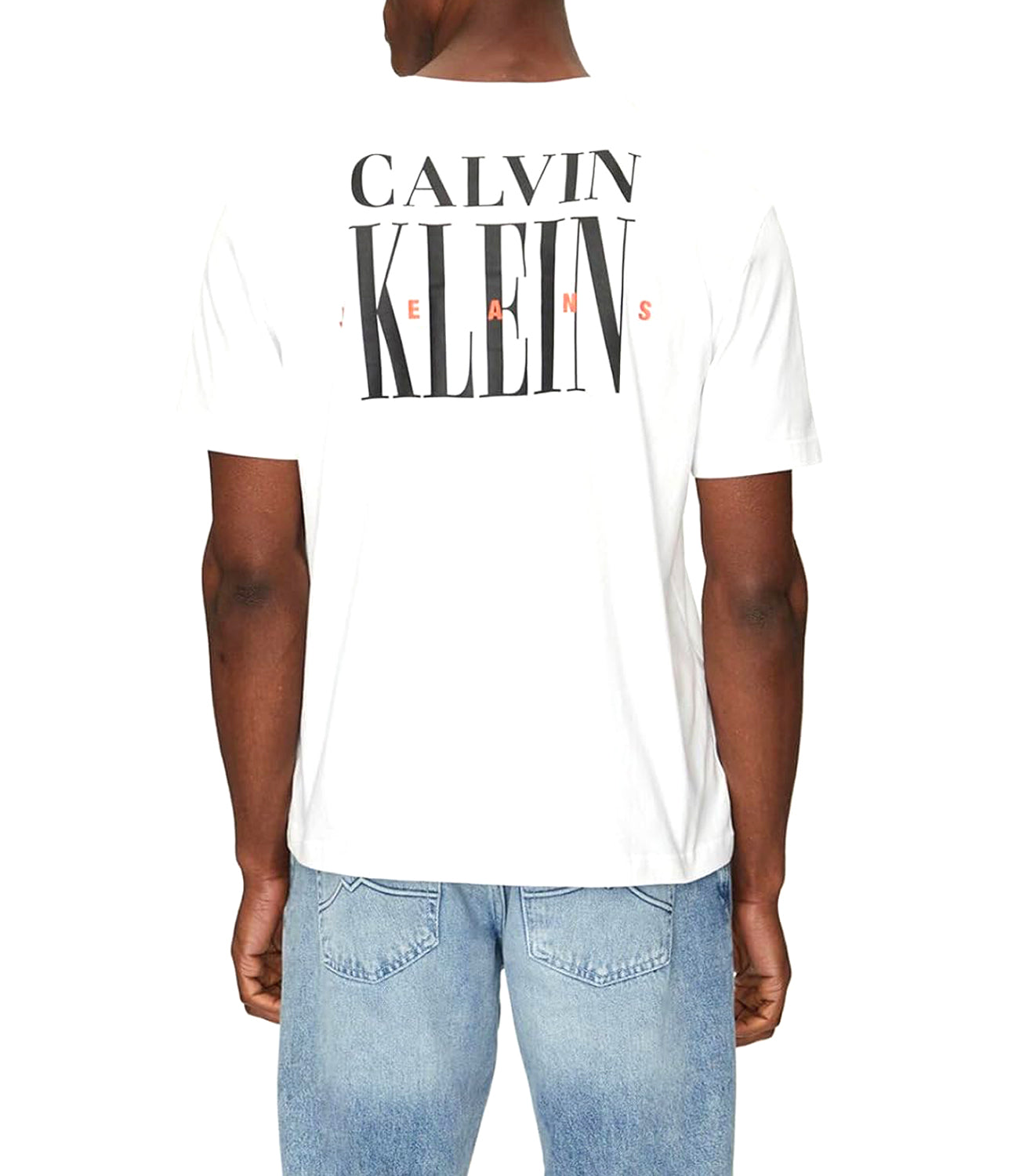 Calvin Klein Calvin Klein Jeans T-shirt Uomo Mod. J30J327473 YAF Bianco
