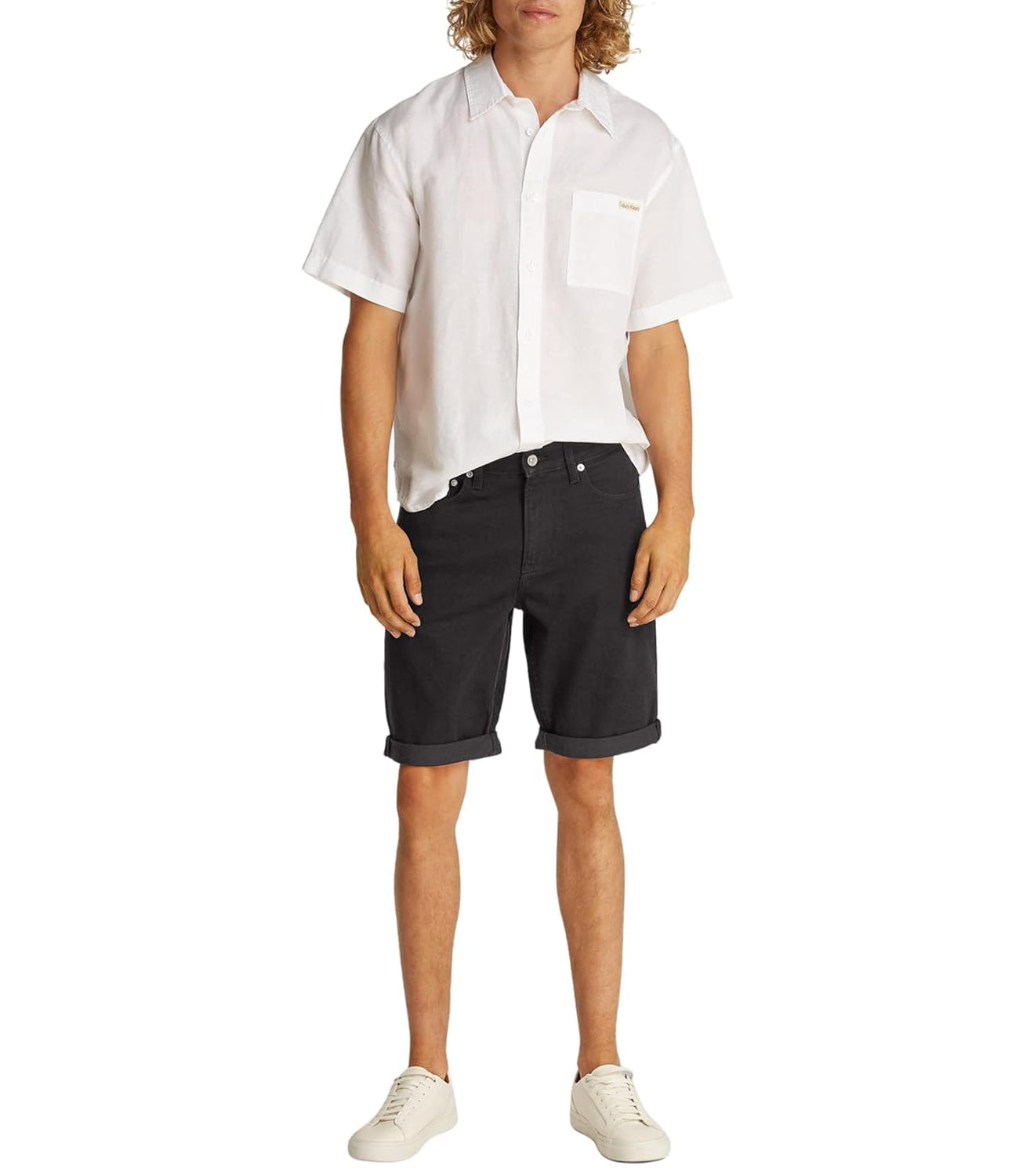 Calvin Klein Calvin Klein Jeans Bermuda Uomo Mod. J30J327514 1BY Nero