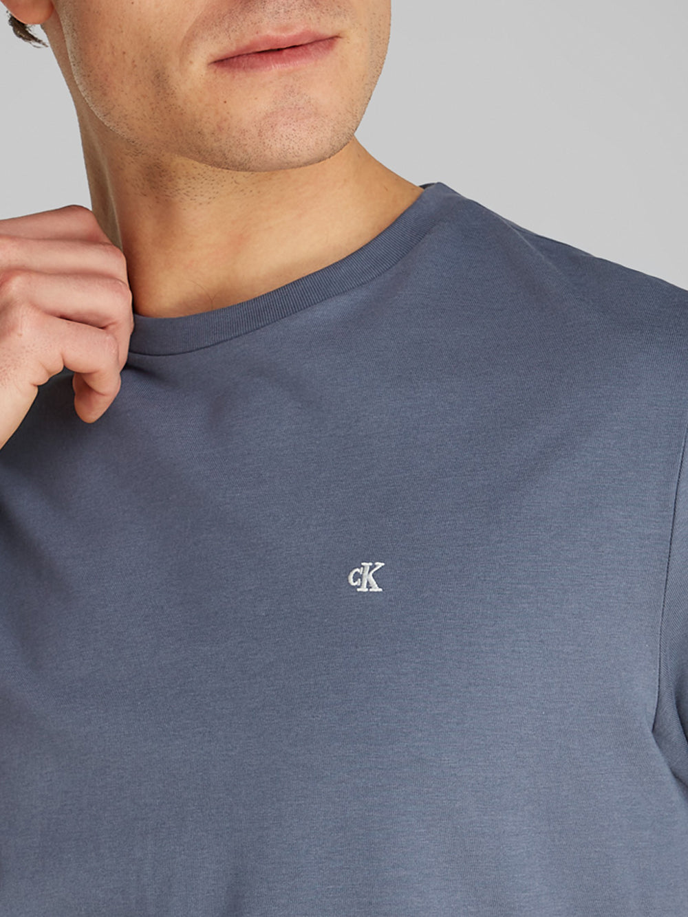 Calvin Klein Calvin Klein Jeans T-shirt Uomo Mod. LV040HM265 FCG Blu